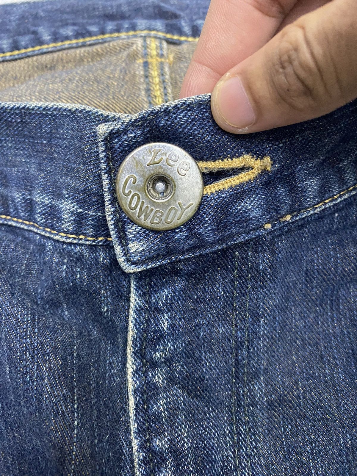 Lee SIZE 45🔥LEE COWBOY MULTI POCKET RARE DENIM PANTS Size US 44 / EU 60 - 9 Thumbnail
