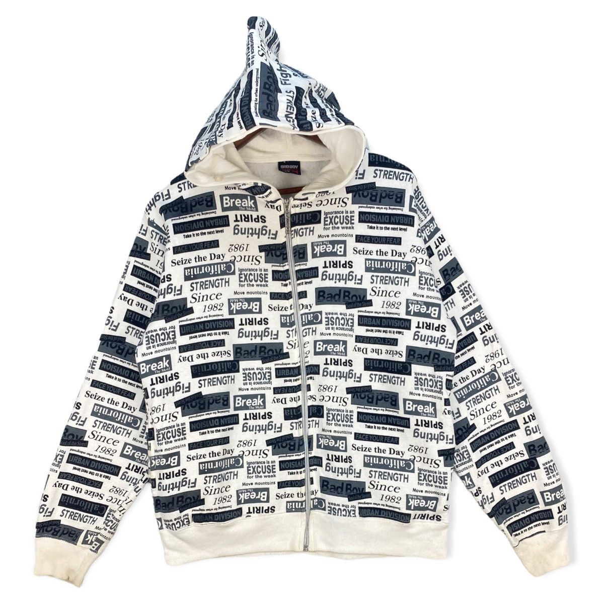 Japanese Brand Badboy Zipper Hoodies Size US L / EU 52-54 / 3 - 1 Thumbnail
