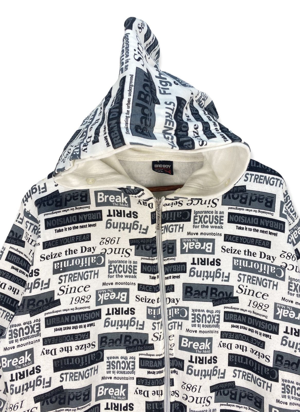 Japanese Brand Badboy Zipper Hoodies Size US L / EU 52-54 / 3 - 2 Thumbnail