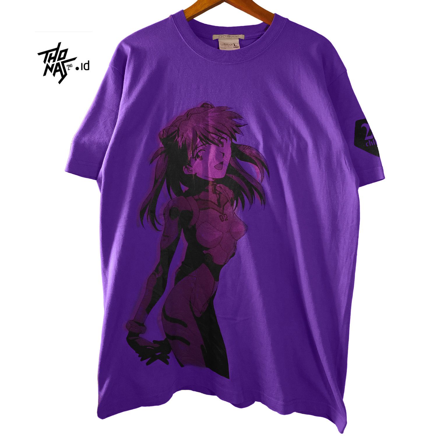 Anime Y2K Neon Genesis Evangelion Asuka Langley Size US L / EU 52-54 / 3 - 2 Thumbnail