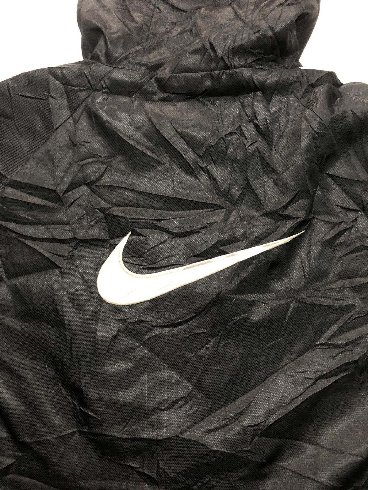 Nike × Vintage VINTAGE NIKE BIG LOGO SHEARLING COACH JACKET Size US M / EU 48-50 / 2 - 2 Thumbnail
