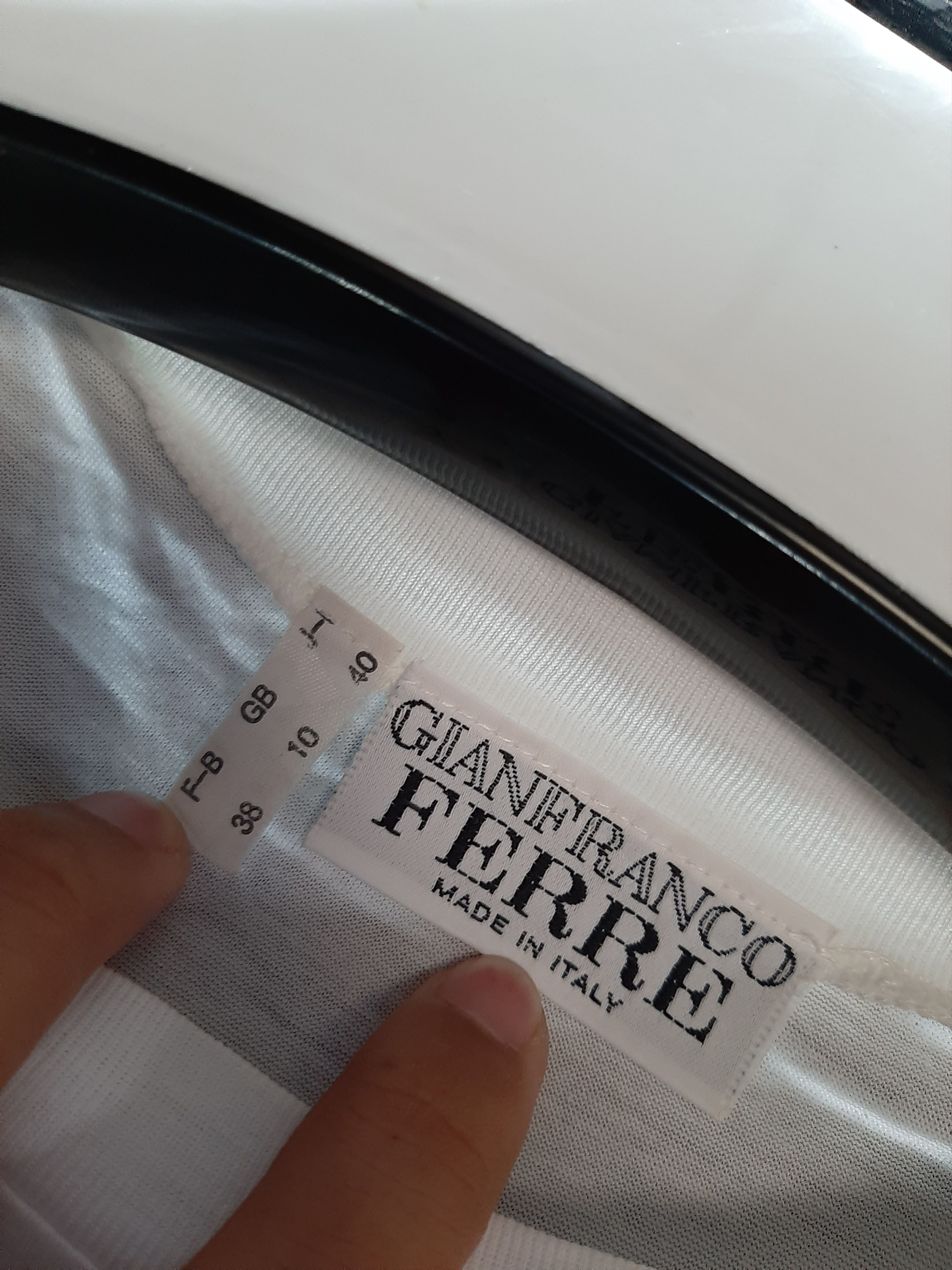 Gianfranco Ferre × Vintage VINTAGE GIANFRANCO FERRE EMBROIDERY LOGO MADE IN ITALY 🇮🇹 Size US M / EU 48-50 / 2 - 4 Thumbnail