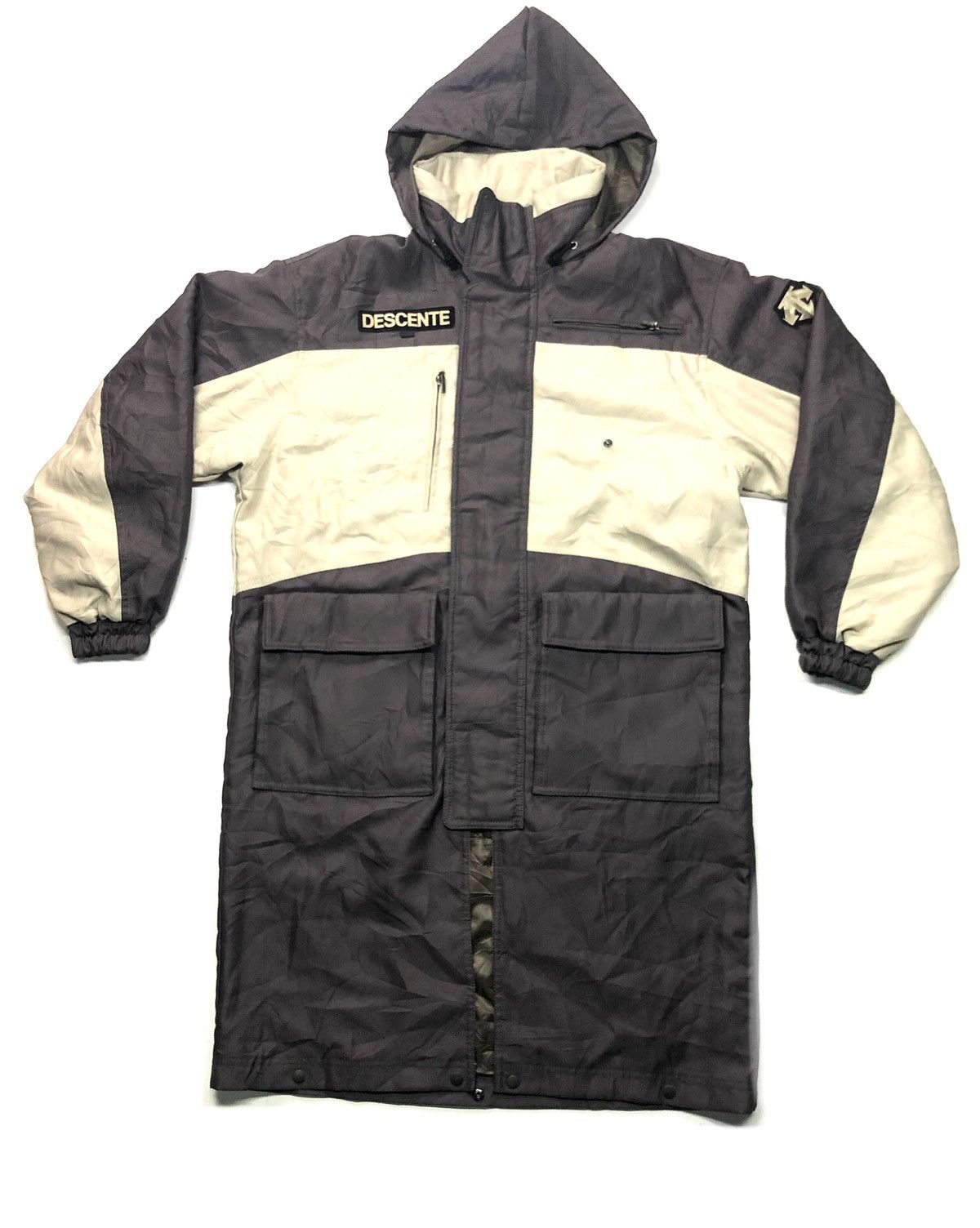 Descente × Vintage VINTAGE DESCENTE LONG PARKA HOODIE JACKET JAPAN Size US L / EU 52-54 / 3 - 1 Thumbnail