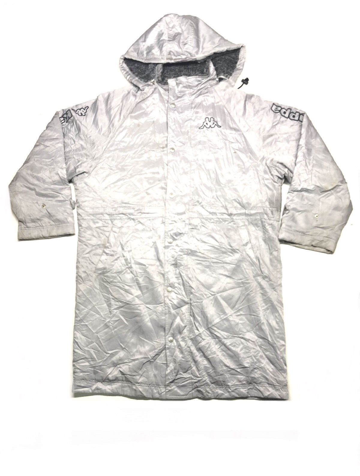 Kappa × Vintage VINTAGE KAPPA BIG LOGO SHEARLING COACH JACKET Size US XL / EU 56 / 4 - 2 Thumbnail