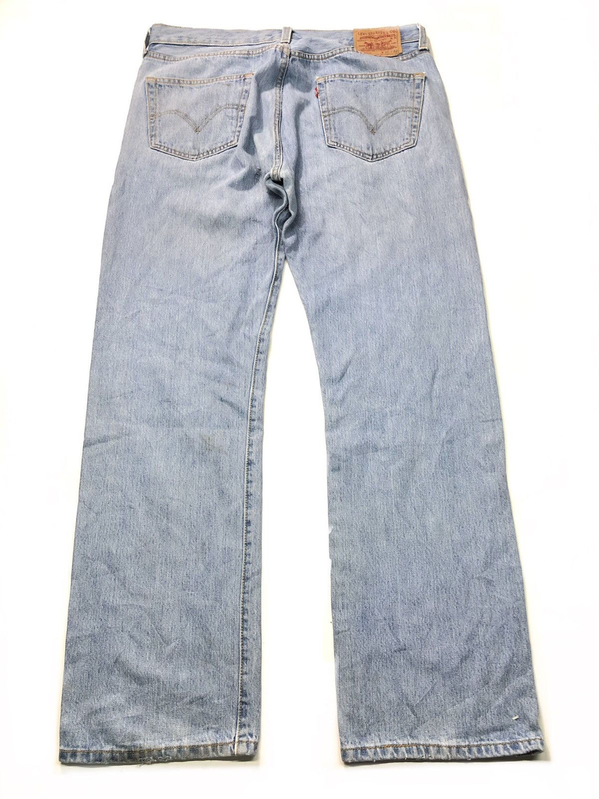 Levi's × Levi's Vintage Clothing × Vintage VINTAGE LEVIS 501 BLUE WASH DENIM Size US 35 - 7 Thumbnail