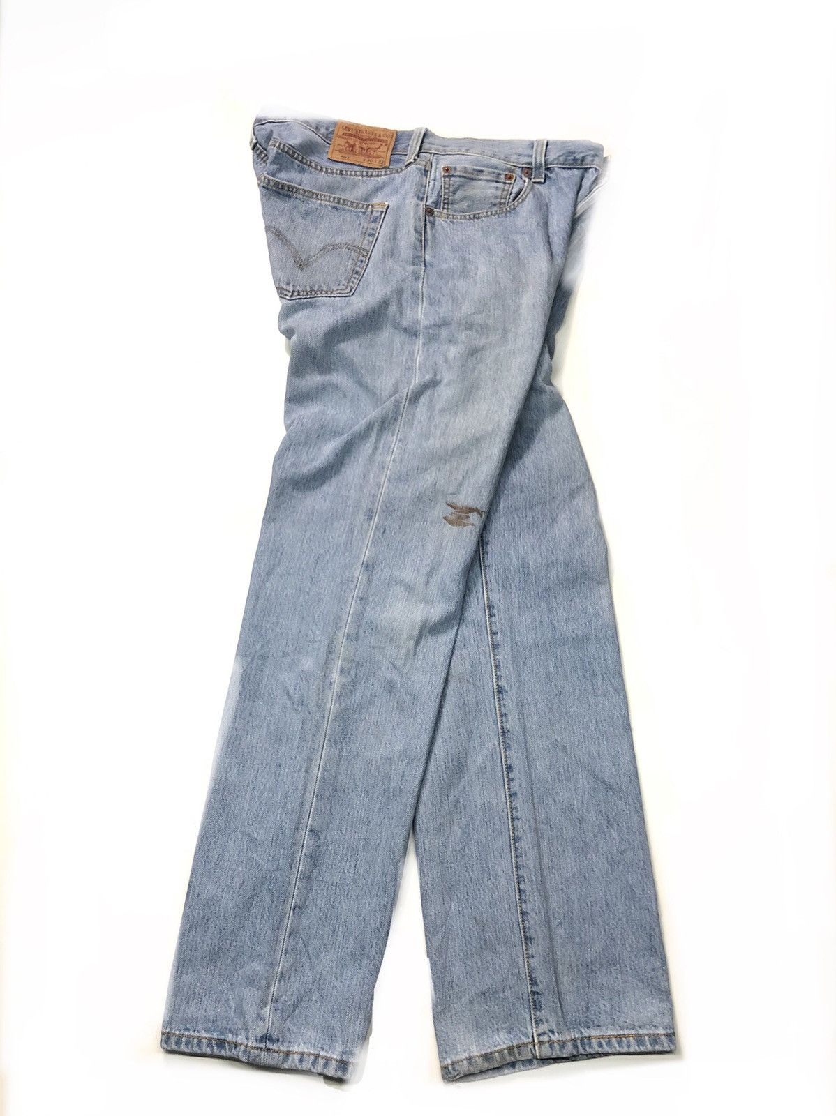 Levi's × Levi's Vintage Clothing × Vintage VINTAGE LEVIS 501 BLUE WASH DENIM Size US 35 - 1 Thumbnail