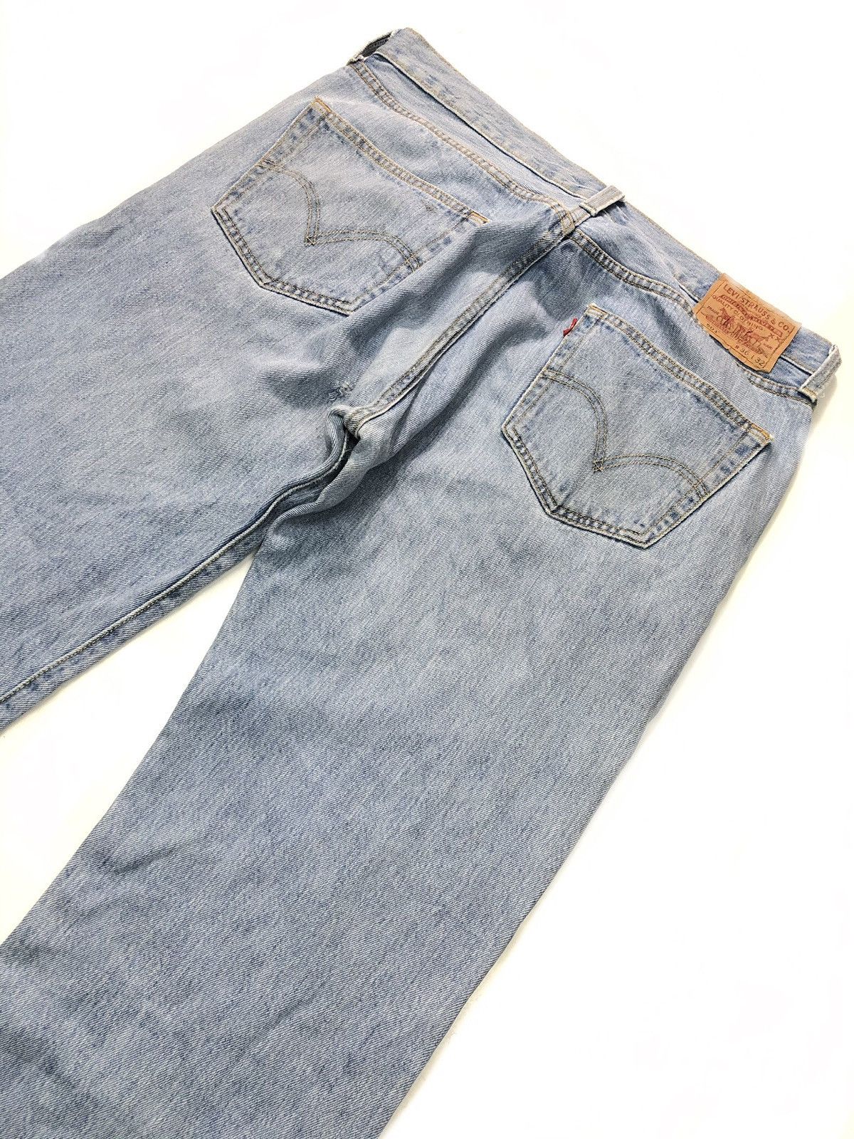 Levi's × Levi's Vintage Clothing × Vintage VINTAGE LEVIS 501 BLUE WASH DENIM Size US 35 - 8 Thumbnail