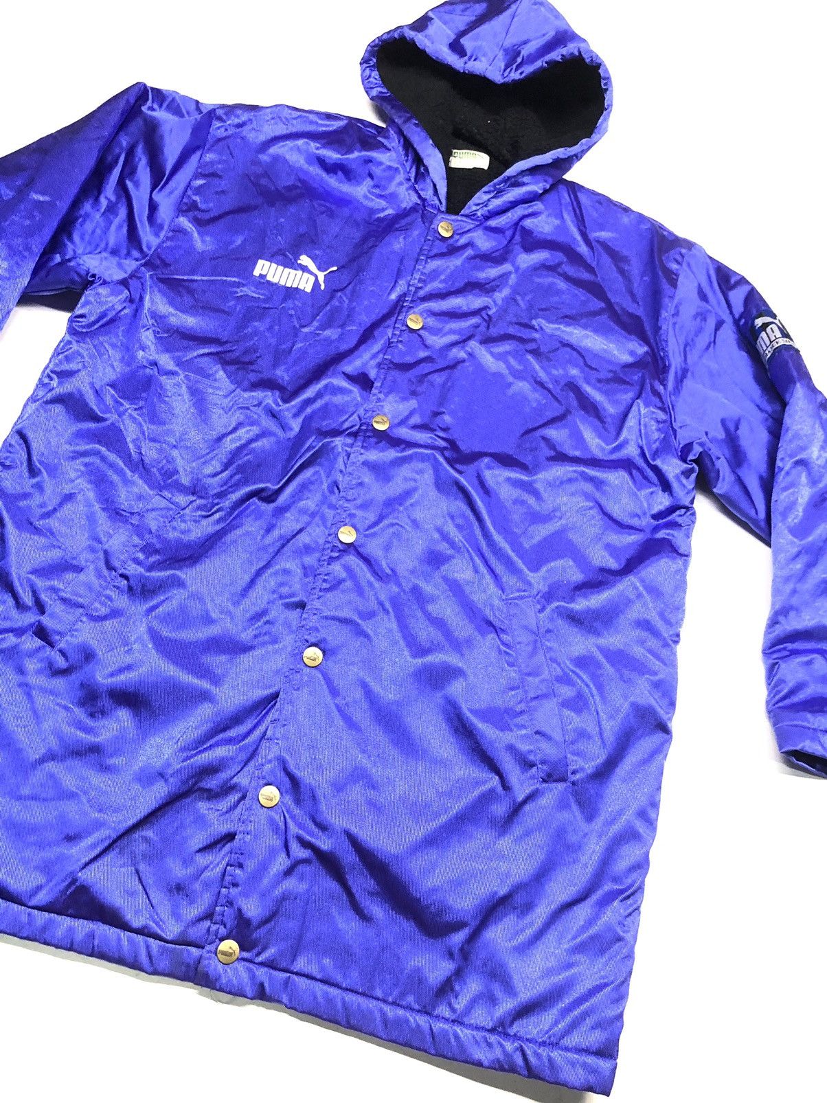 Puma × Vintage VINTAGE PUMA PERFORMANCE SHOT ADVANTAGE SHERPA COACH JACKET Size US L / EU 52-54 / 3 - 5 Thumbnail