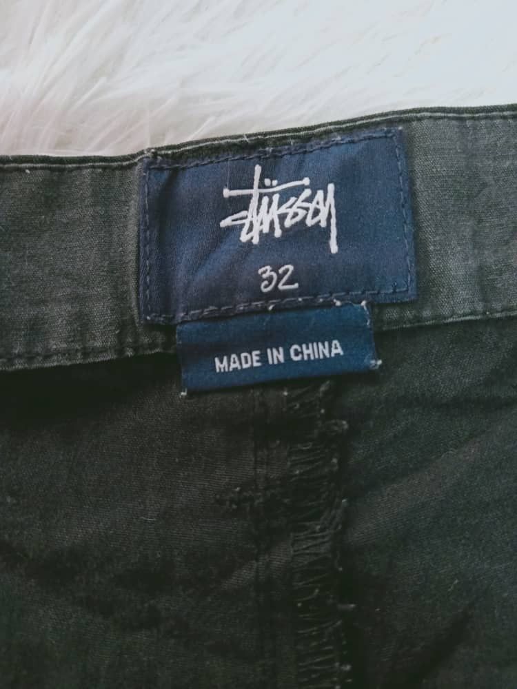 Stussy × Vintage VINTAGE STUSSY SHORT PANT Size US 32 / EU 48 - 4 Thumbnail