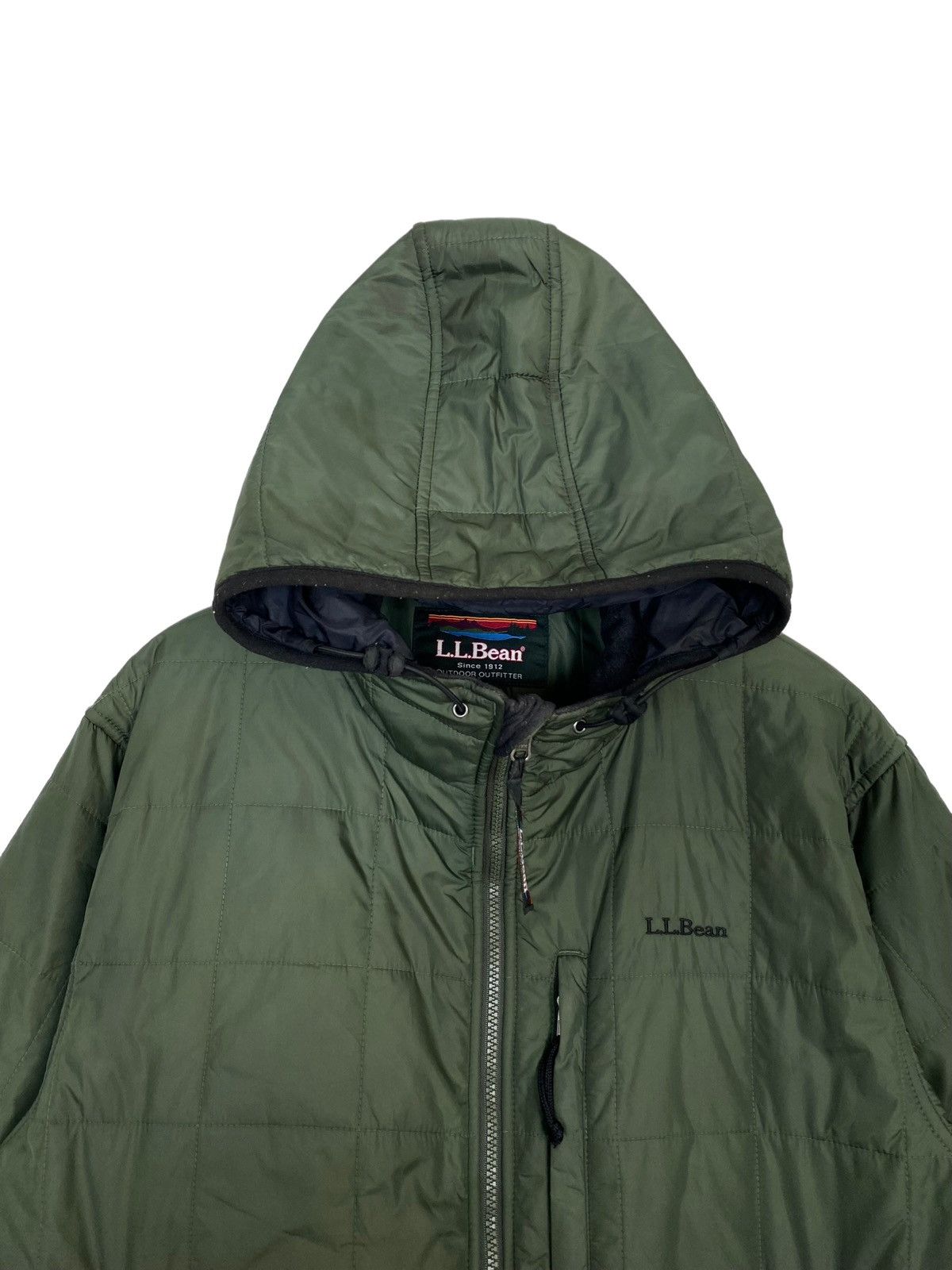 L.L. Bean Ll Bean Outdoor Puffer Hoodie Jacket Embroidery Small Logo Size US M / EU 48-50 / 2 - 3 Thumbnail