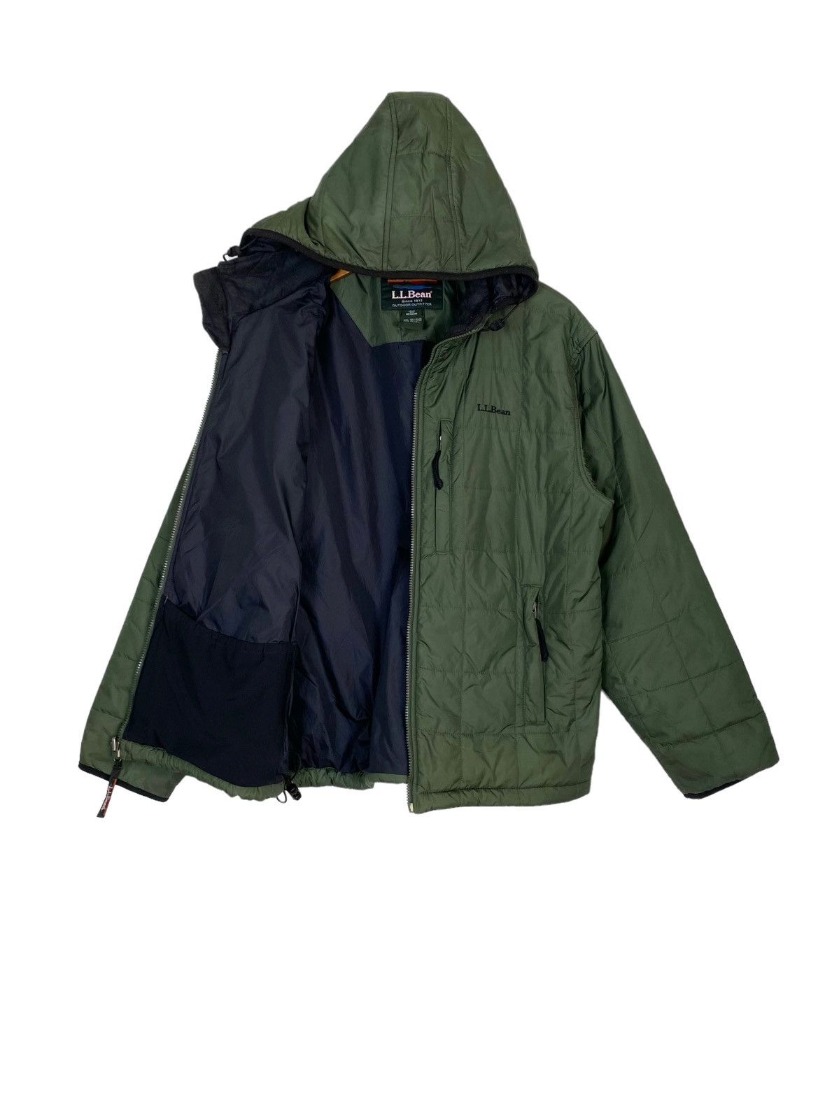 L.L. Bean Ll Bean Outdoor Puffer Hoodie Jacket Embroidery Small Logo Size US M / EU 48-50 / 2 - 2 Thumbnail