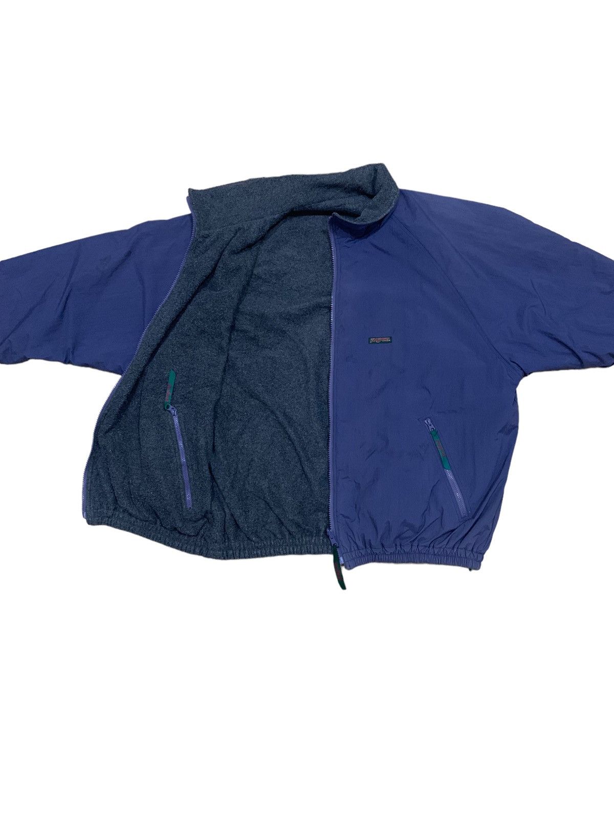 Jansport Vintage Reversible Jansport Bomber Style Jacket Size US L / EU 52-54 / 3 - 3 Thumbnail