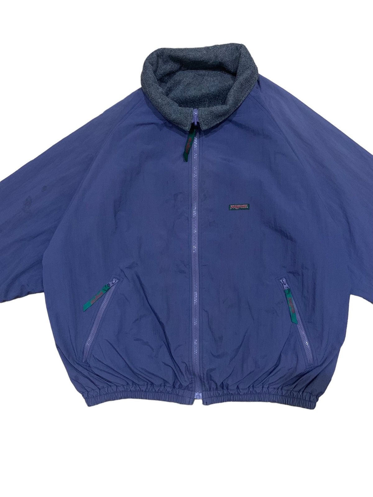 Jansport Vintage Reversible Jansport Bomber Style Jacket Size US L / EU 52-54 / 3 - 4 Thumbnail