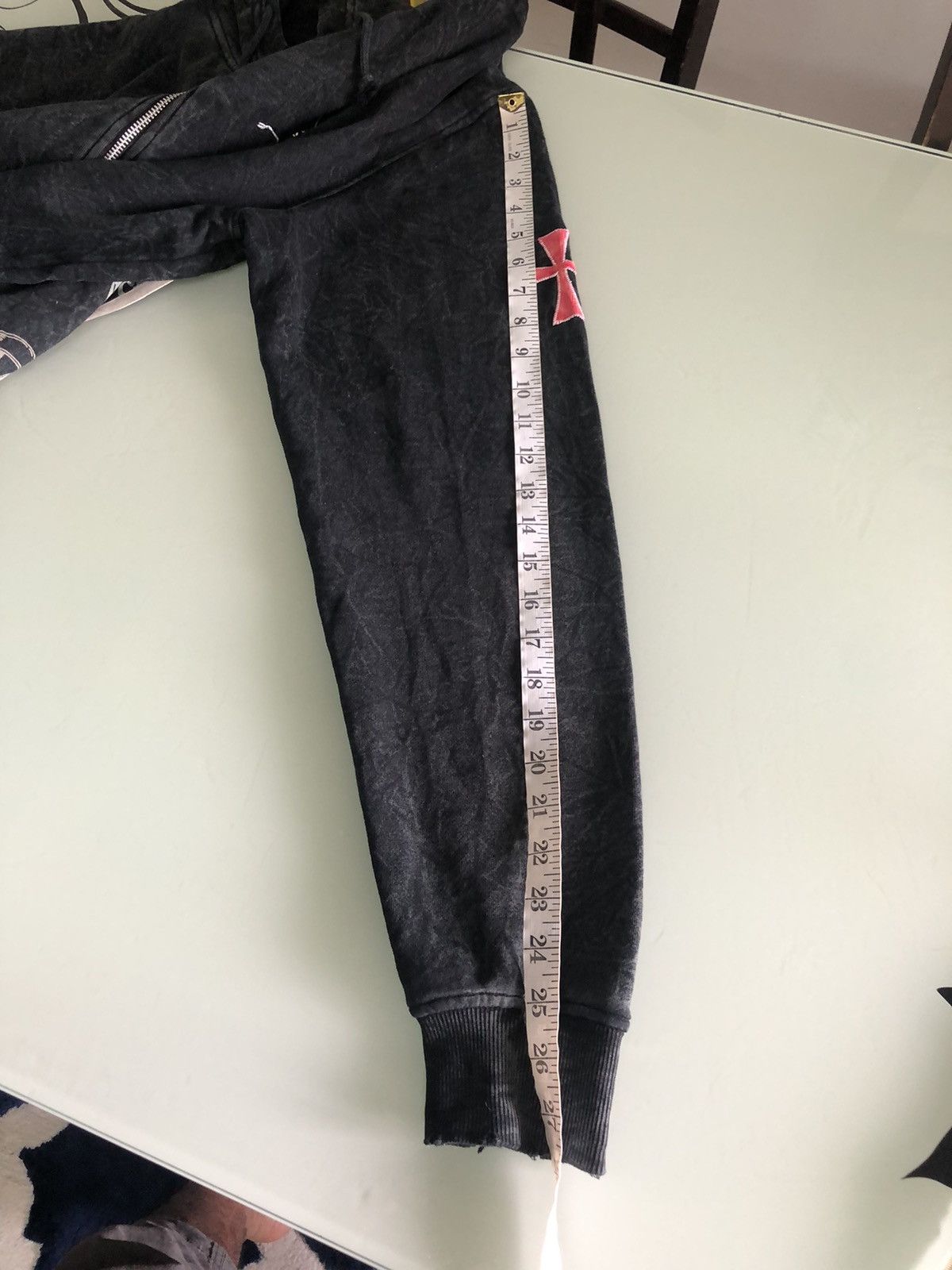 If Six Was Nine Bagarch Japan Tie Dye Over Prints Zipper Punk Hoodie Size US XL / EU 56 / 4 - 24 Thumbnail
