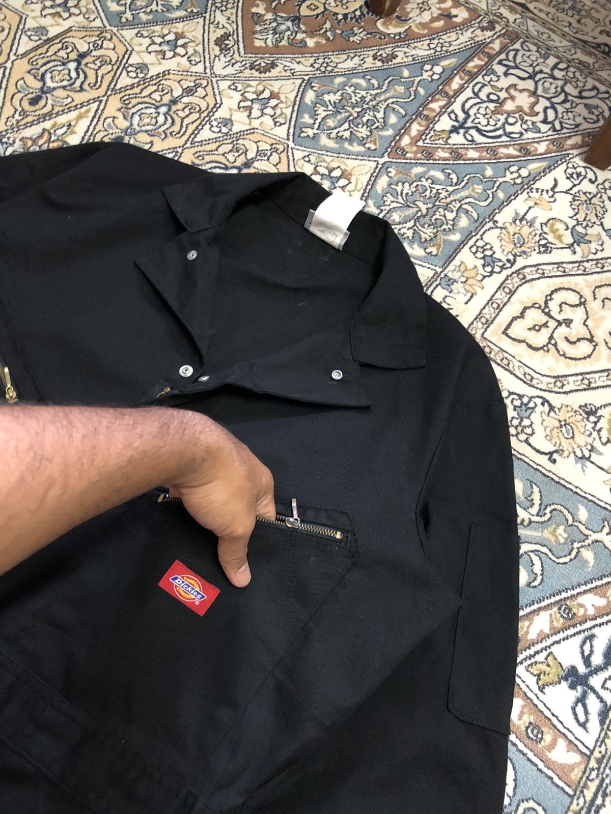 Dickies Vintage Dickies Flame Resistent Coverall/Jumpsuit Hard Cloth Size US XL / EU 56 / 4 - 12 Thumbnail