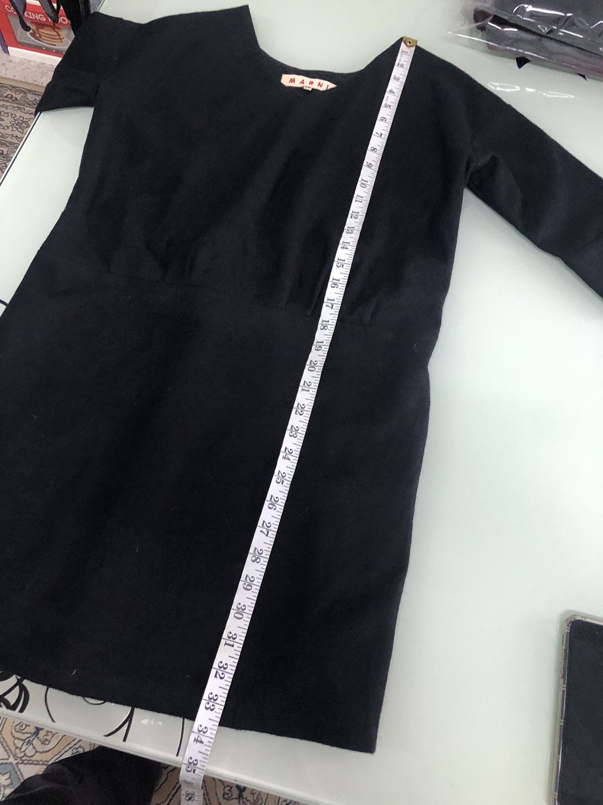 Marni 🥷🏿Vintage Marni Wool Long Blouse Size XS / US 0-2 / IT 36-38 - 21 Thumbnail