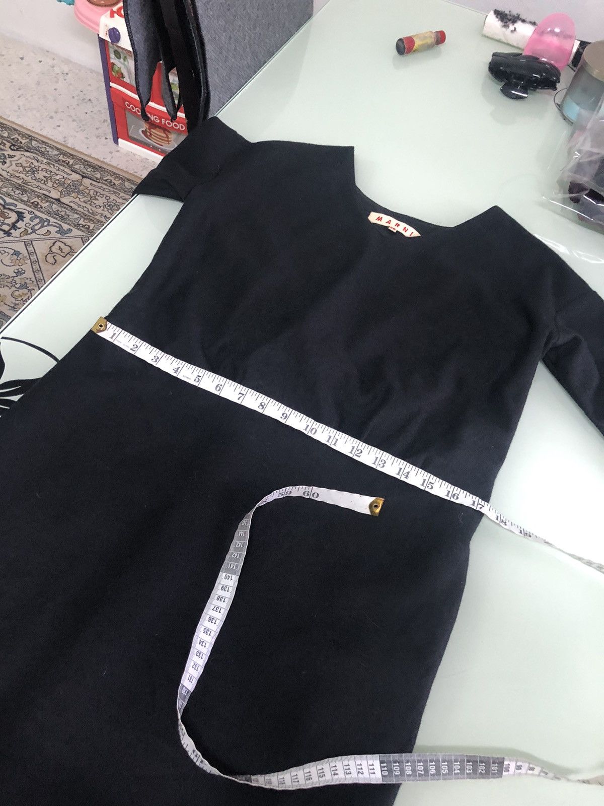 Marni 🥷🏿Vintage Marni Wool Long Blouse Size XS / US 0-2 / IT 36-38 - 20 Thumbnail