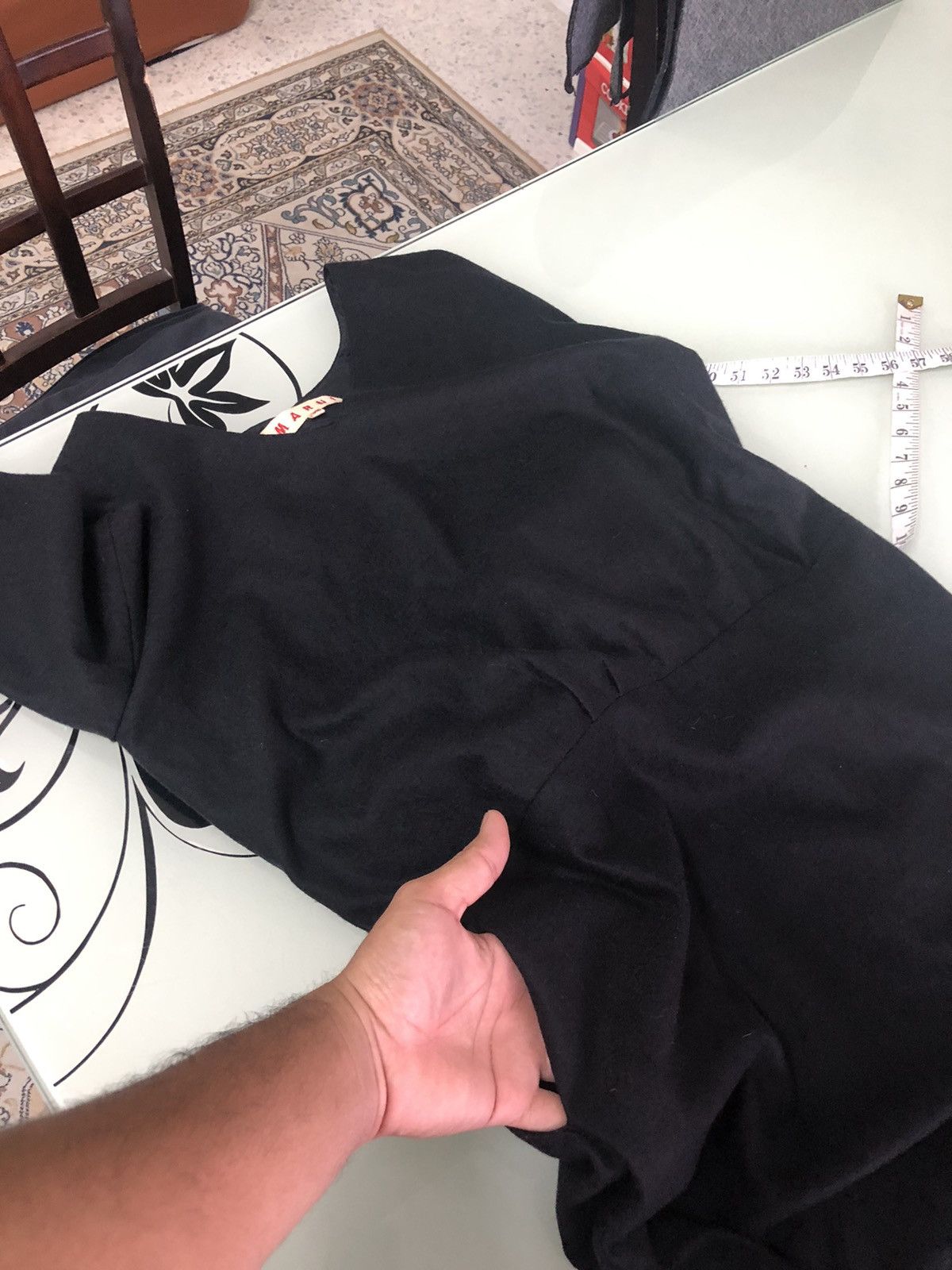 Marni 🥷🏿Vintage Marni Wool Long Blouse Size XS / US 0-2 / IT 36-38 - 17 Thumbnail