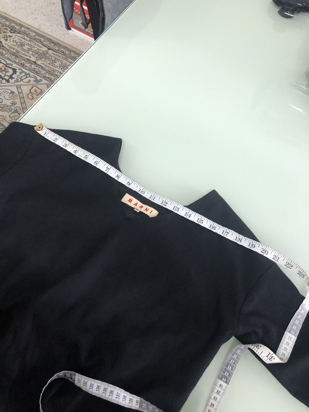 Marni 🥷🏿Vintage Marni Wool Long Blouse Size XS / US 0-2 / IT 36-38 - 19 Thumbnail