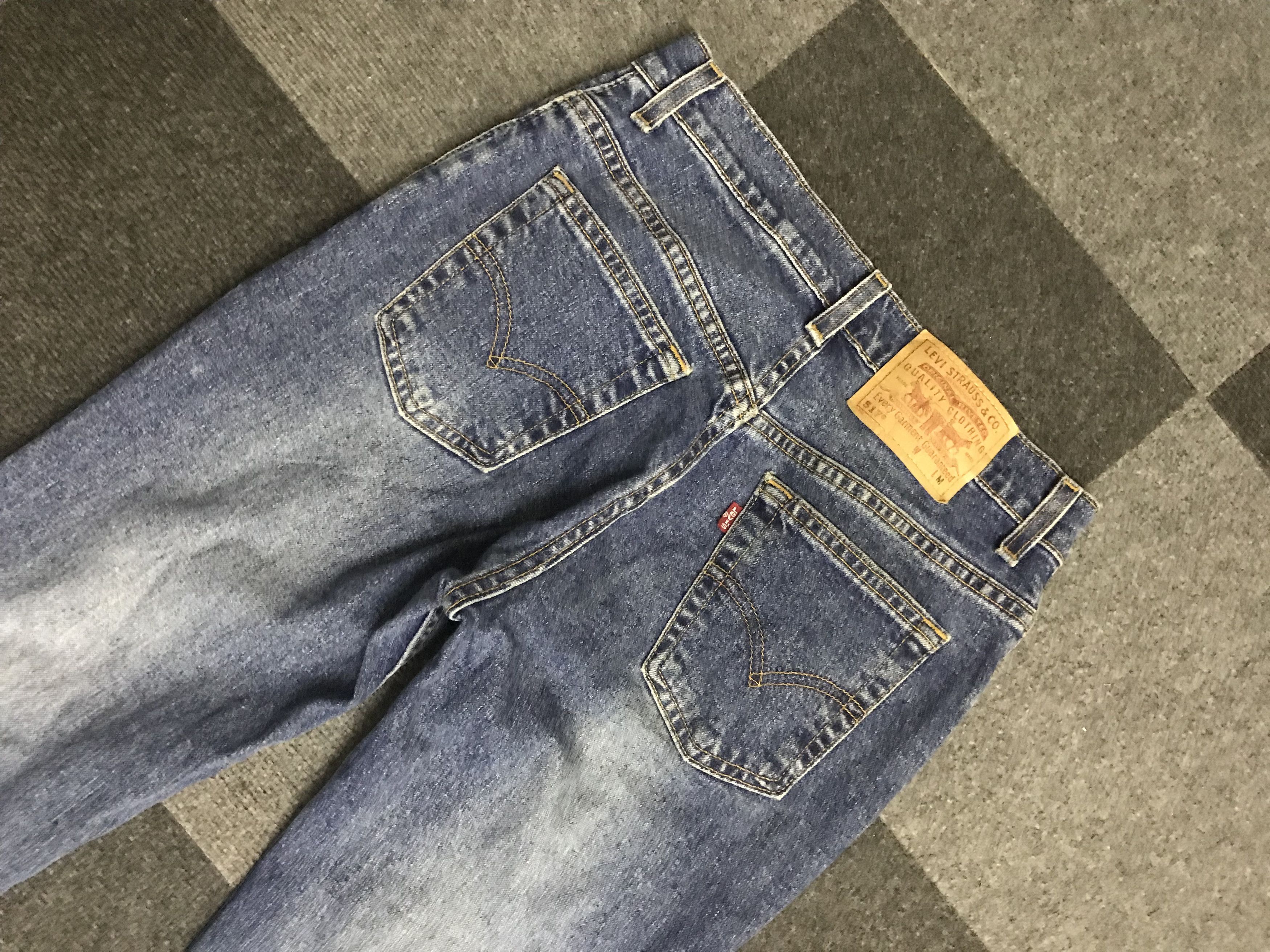 Levi's VL154 Vintage Levis 517 Flare Jeans Size 28" / US 6 / IT 42 - 11 Thumbnail