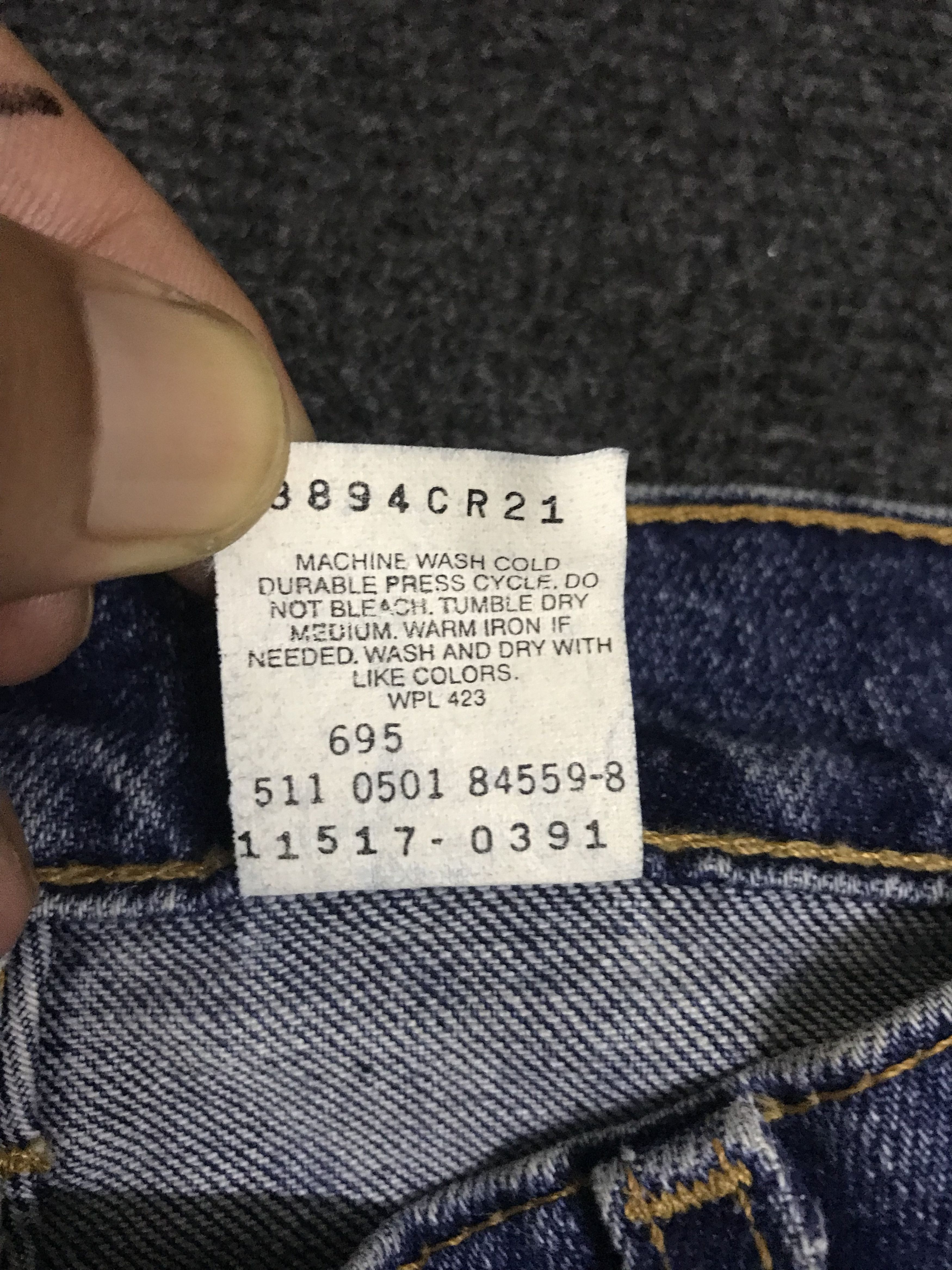 Levi's VL154 Vintage Levis 517 Flare Jeans Size 28" / US 6 / IT 42 - 8 Thumbnail