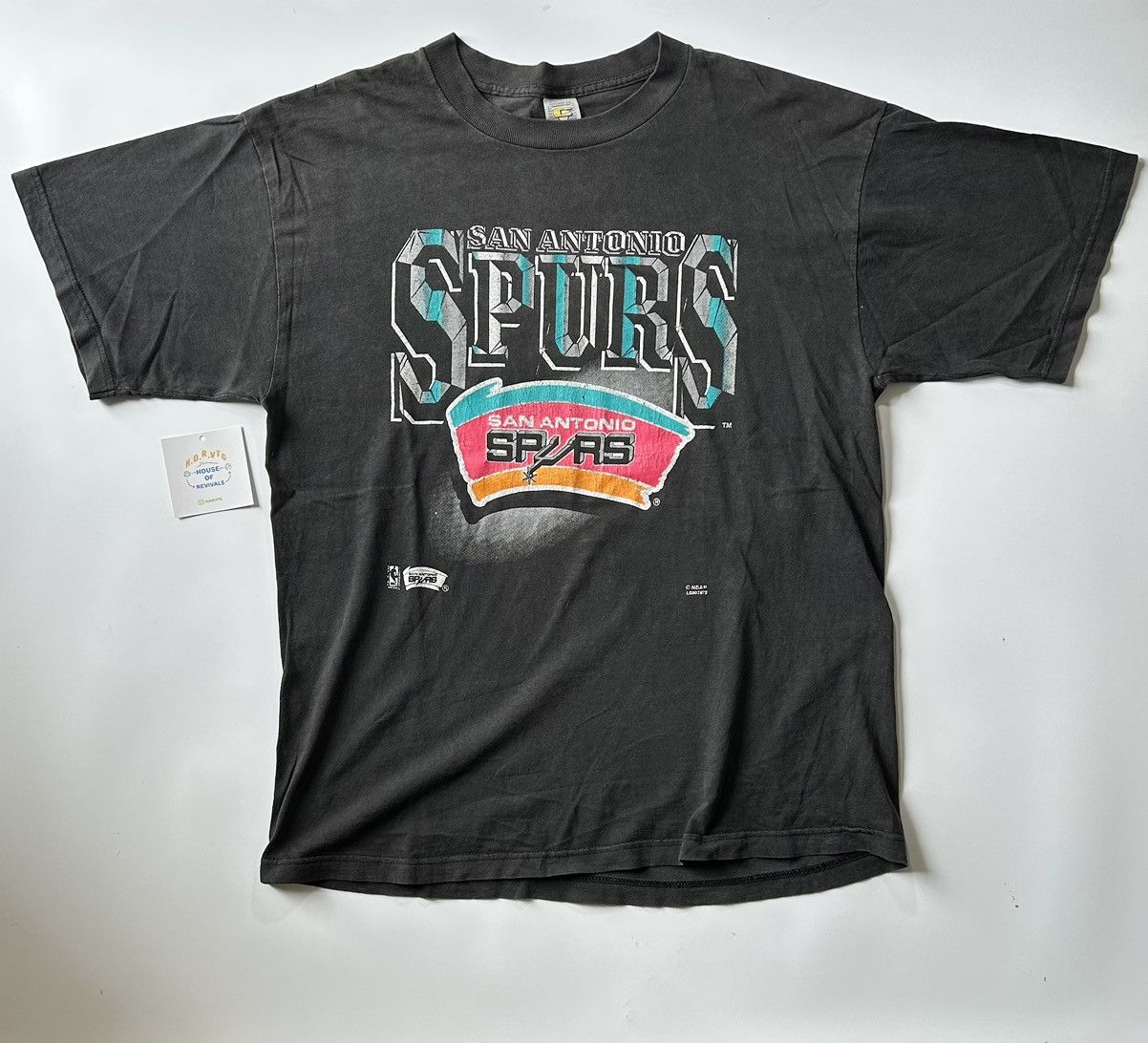 Vintage Vintage 90s San Antonio Spurs NBA Logo t-shirt | Grailed