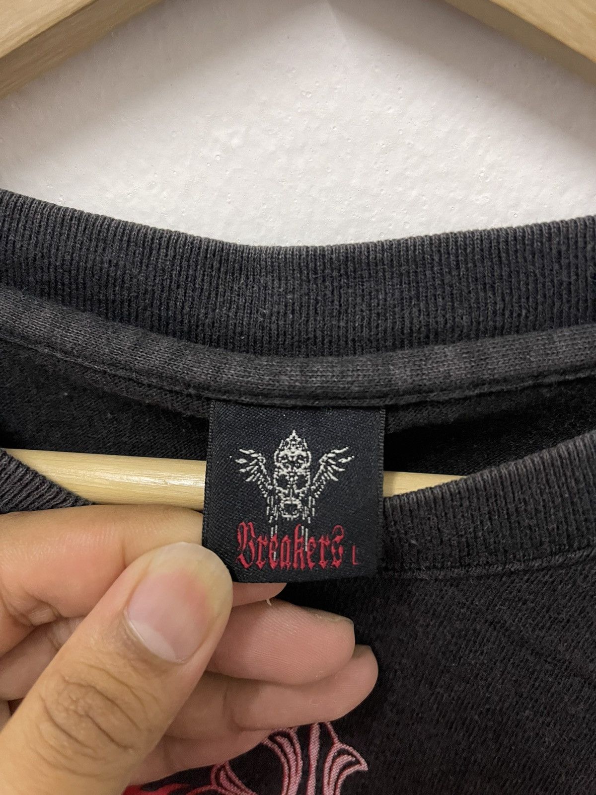 Japanese Brand × Vintage Vintage Soul Burning Tattoo Style Long Sleeve Size US L / EU 52-54 / 3 - 5 Thumbnail