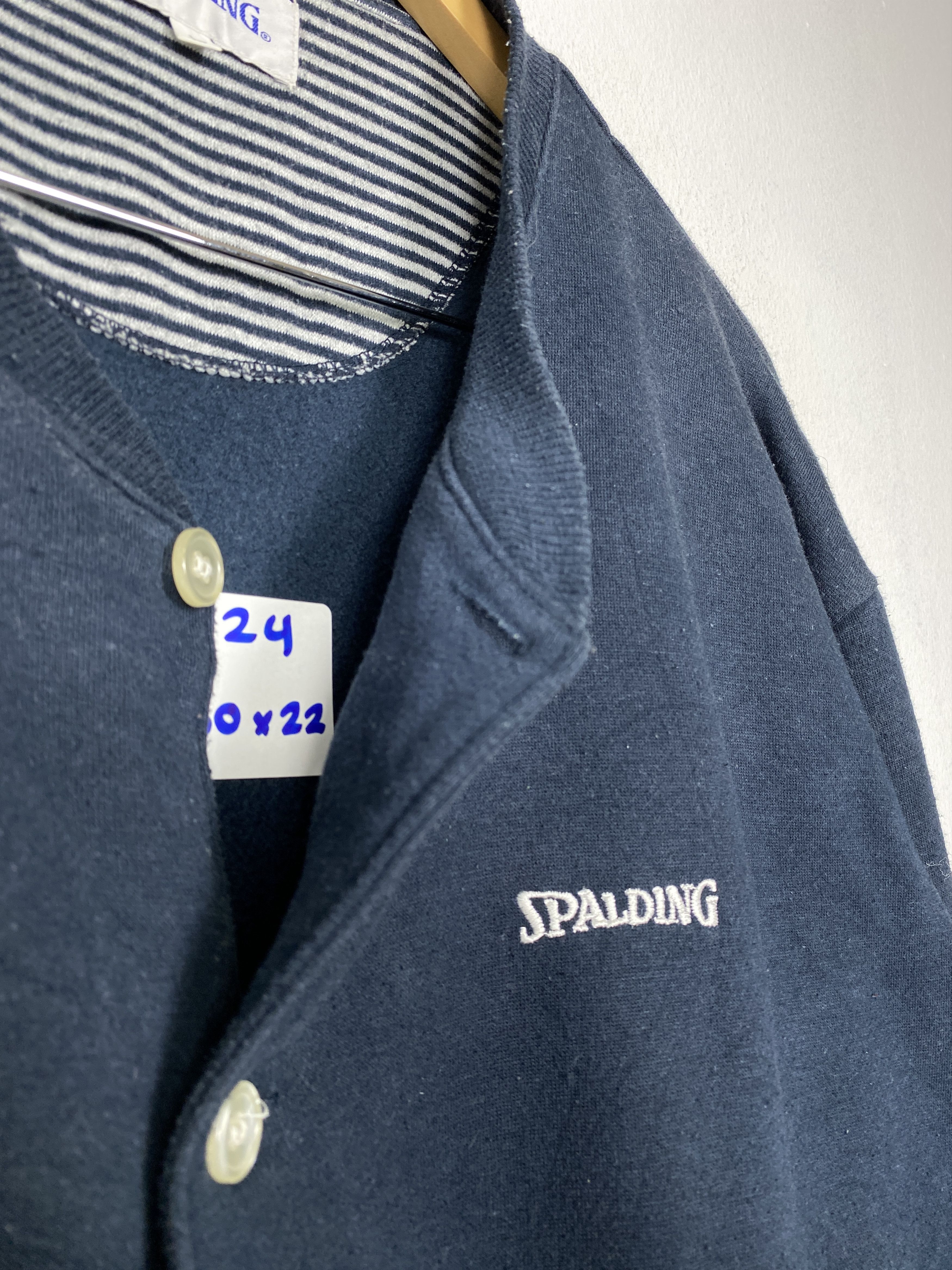Spalding Vintage Spalding Button Up Jacket J1524 Size US L / EU 52-54 / 3 - 5 Thumbnail
