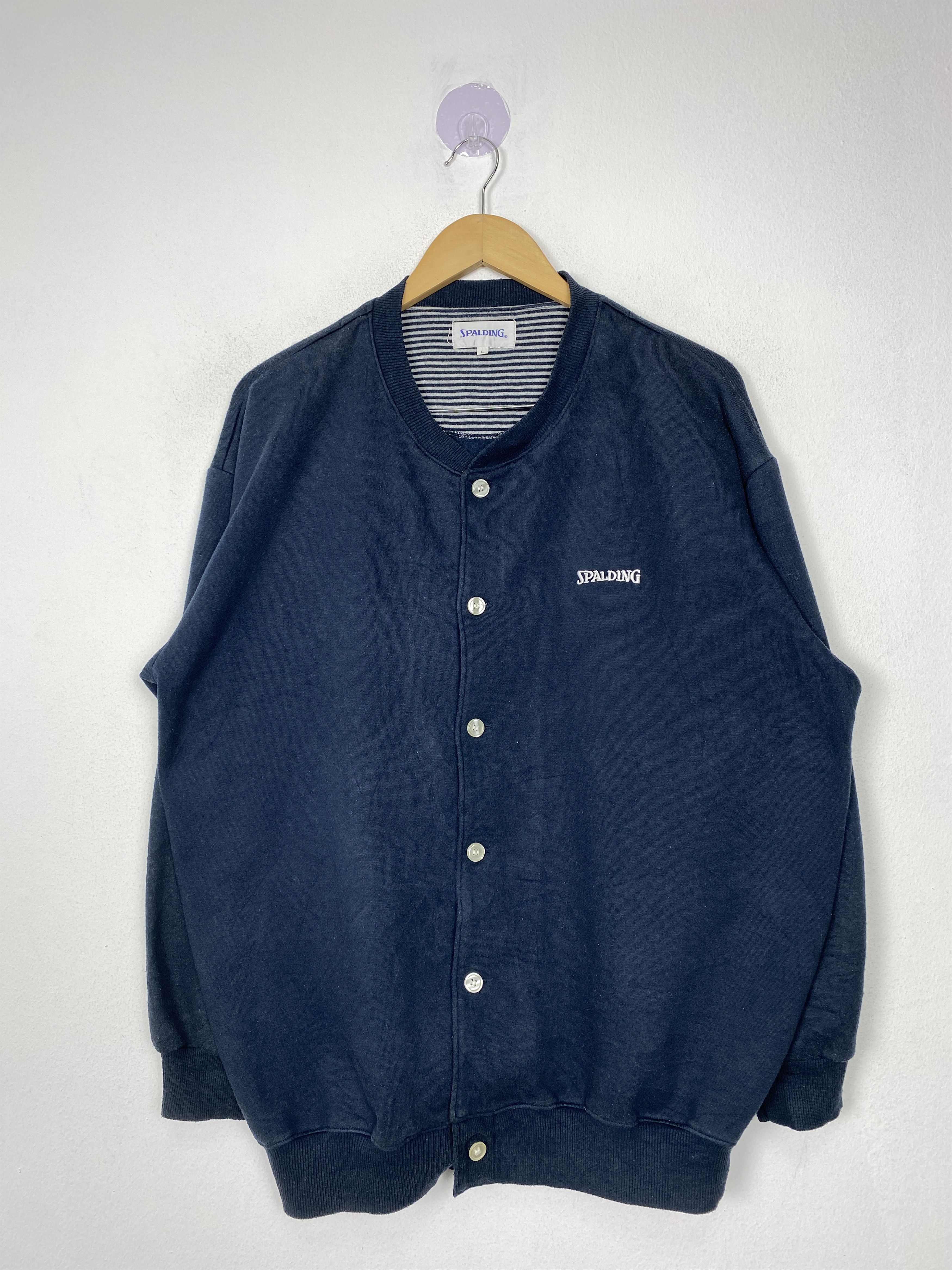 Spalding Vintage Spalding Button Up Jacket J1524 Size US L / EU 52-54 / 3 - 1 Thumbnail