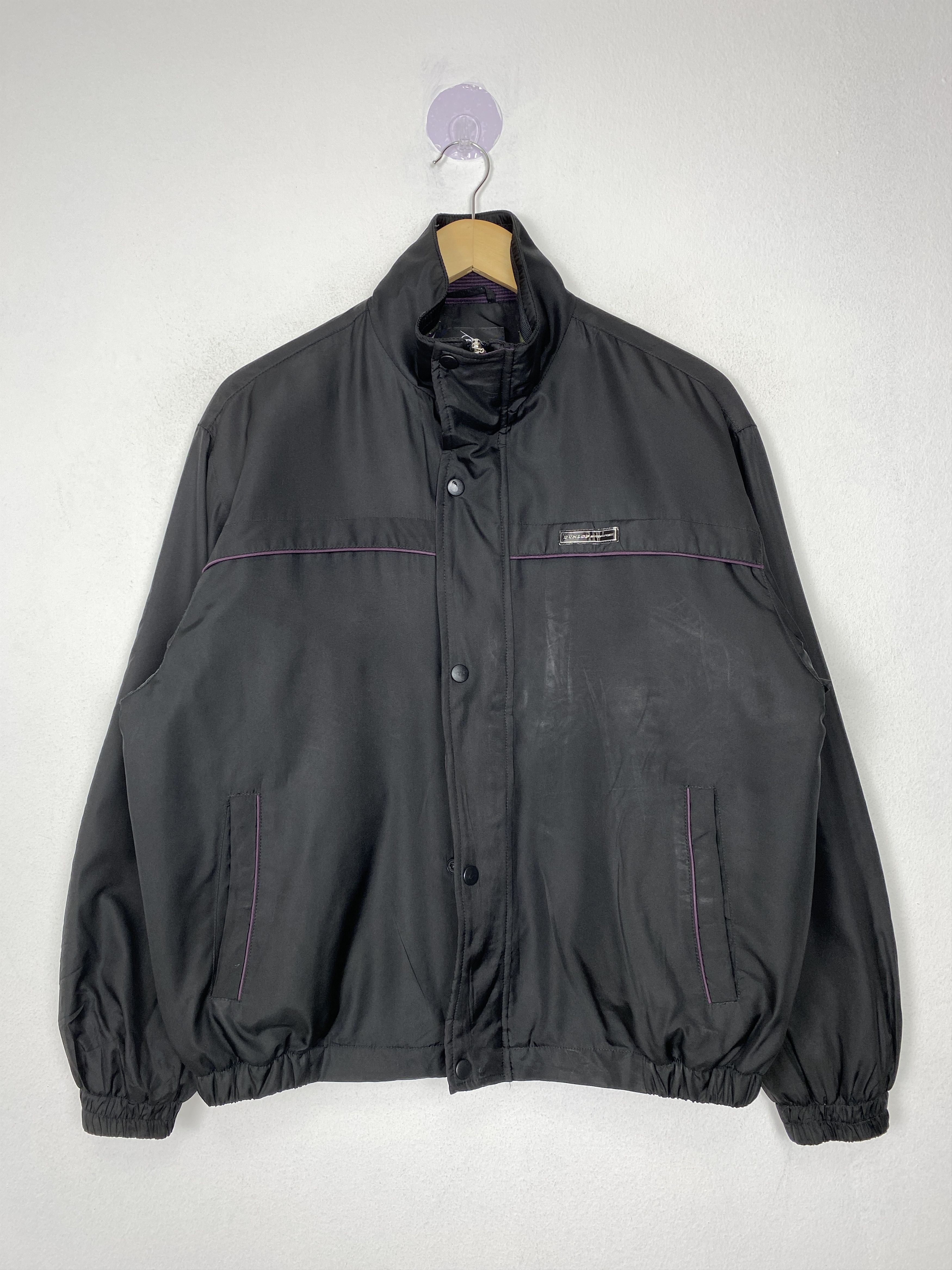 Dunlop Vintage Dunlop Motosport Zip Up Jacket J1525 Size US M / EU 48-50 / 2 - 1 Thumbnail