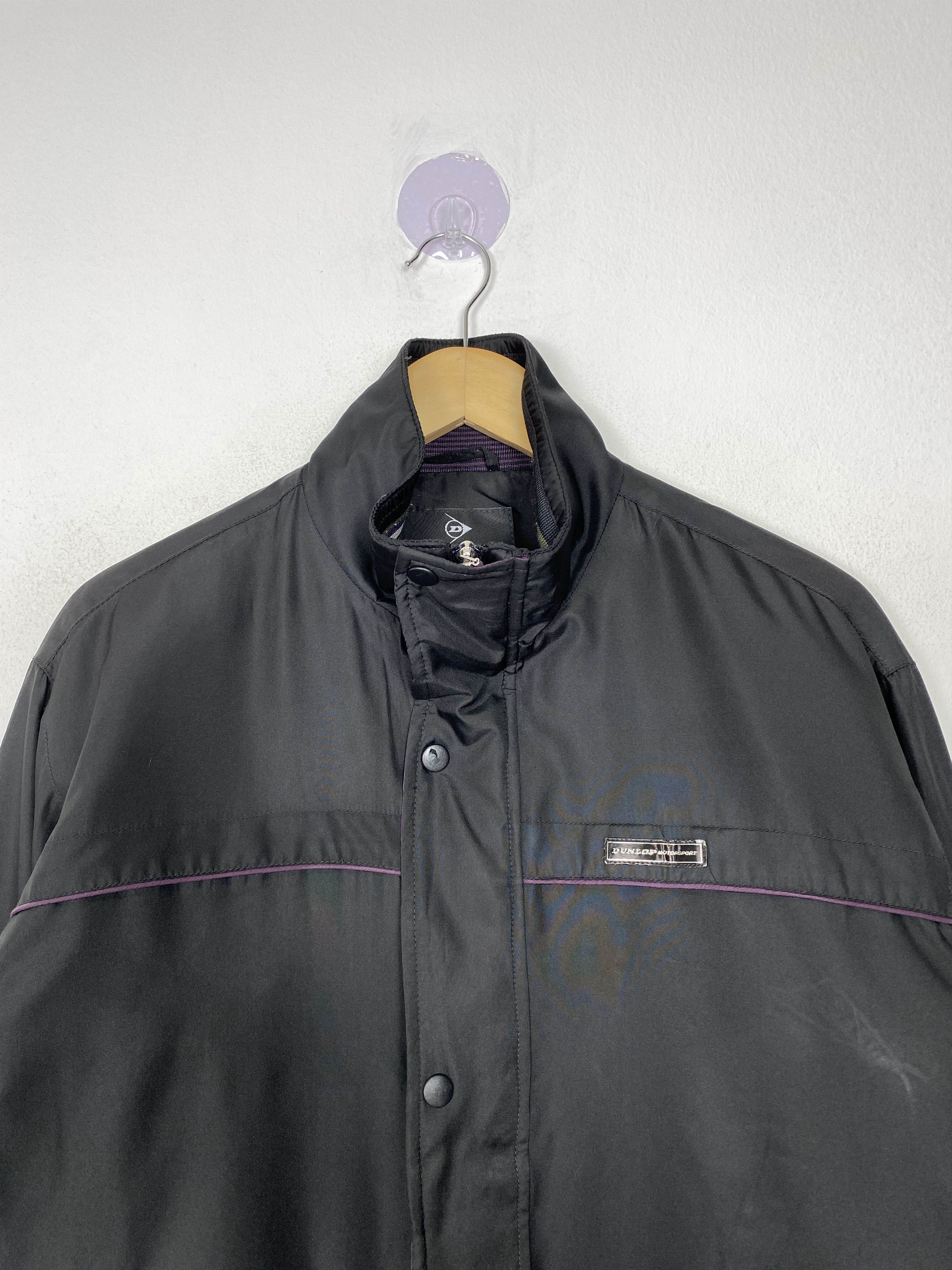 Dunlop Vintage Dunlop Motosport Zip Up Jacket J1525 Size US M / EU 48-50 / 2 - 2 Thumbnail