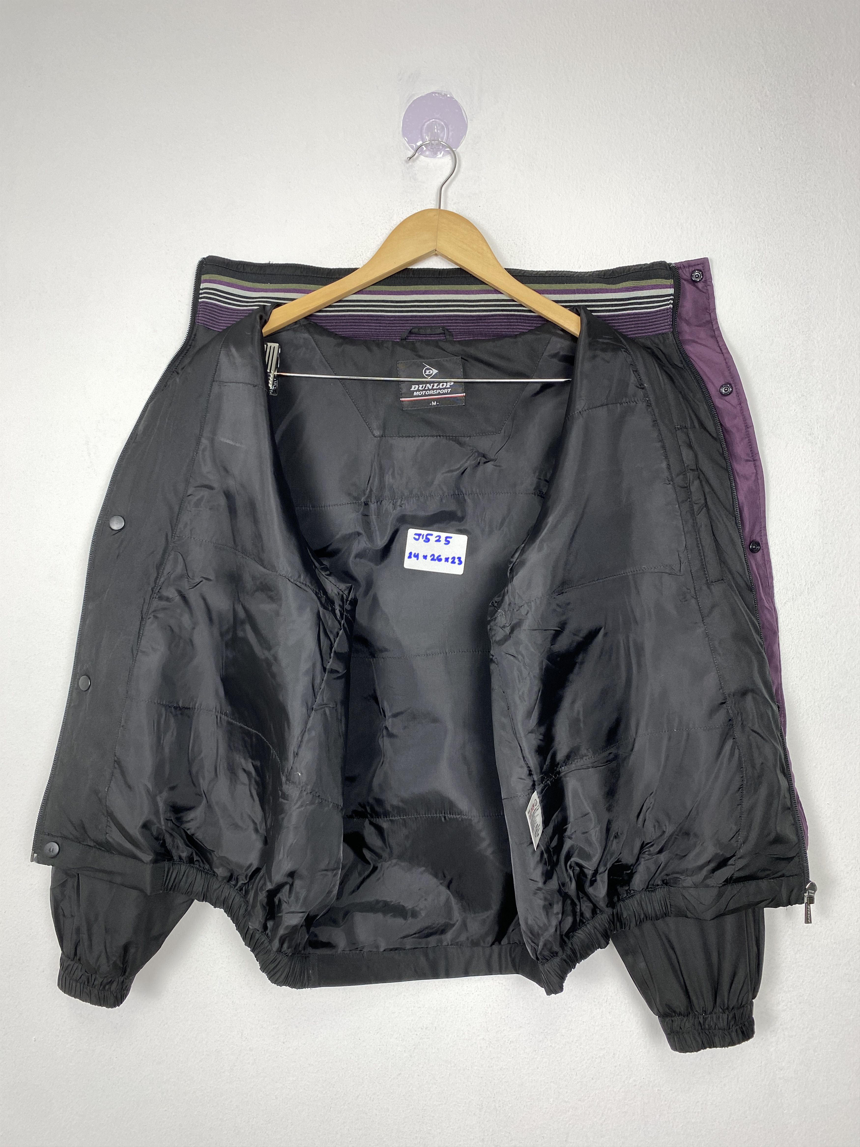 Dunlop Vintage Dunlop Motosport Zip Up Jacket J1525 Size US M / EU 48-50 / 2 - 9 Thumbnail