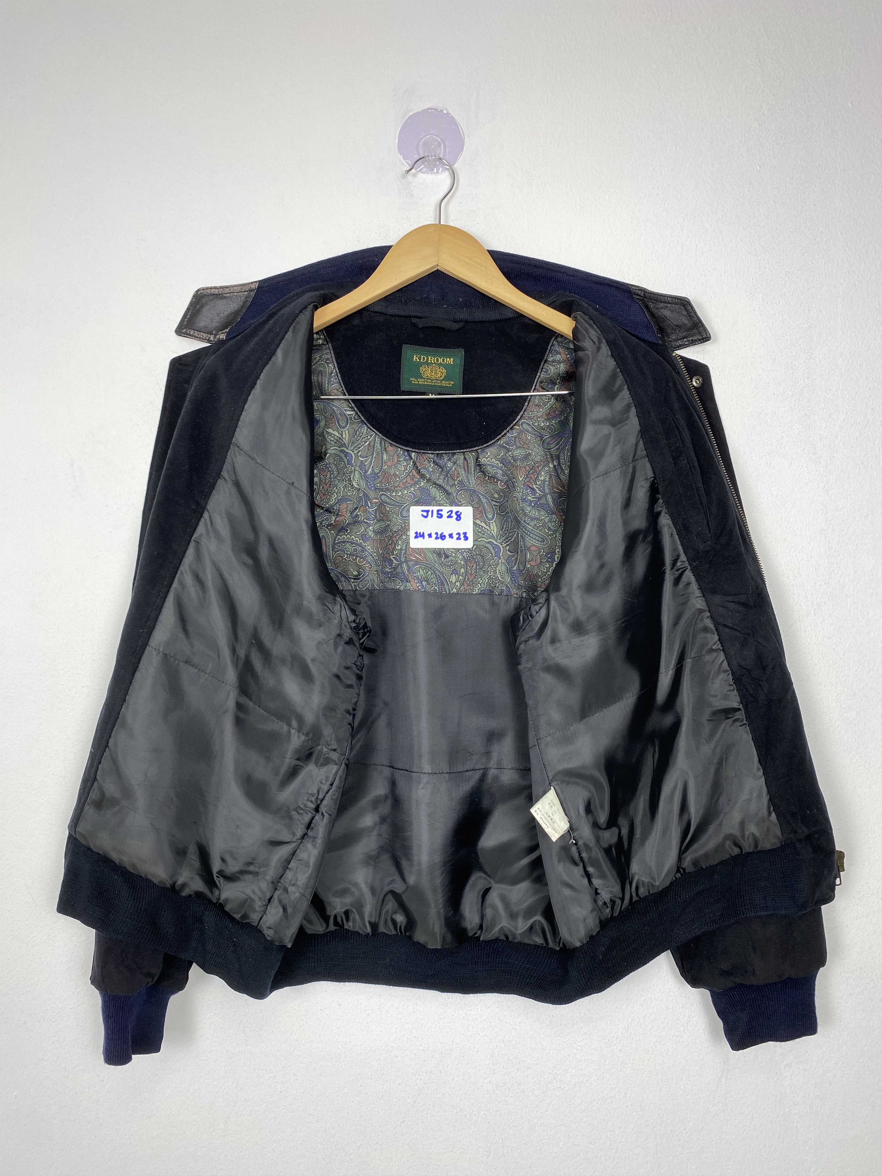 Japanese Brand Vintage KD Room Zip Up Bombers Jacket J1528 Size US M / EU 48-50 / 2 - 9 Thumbnail
