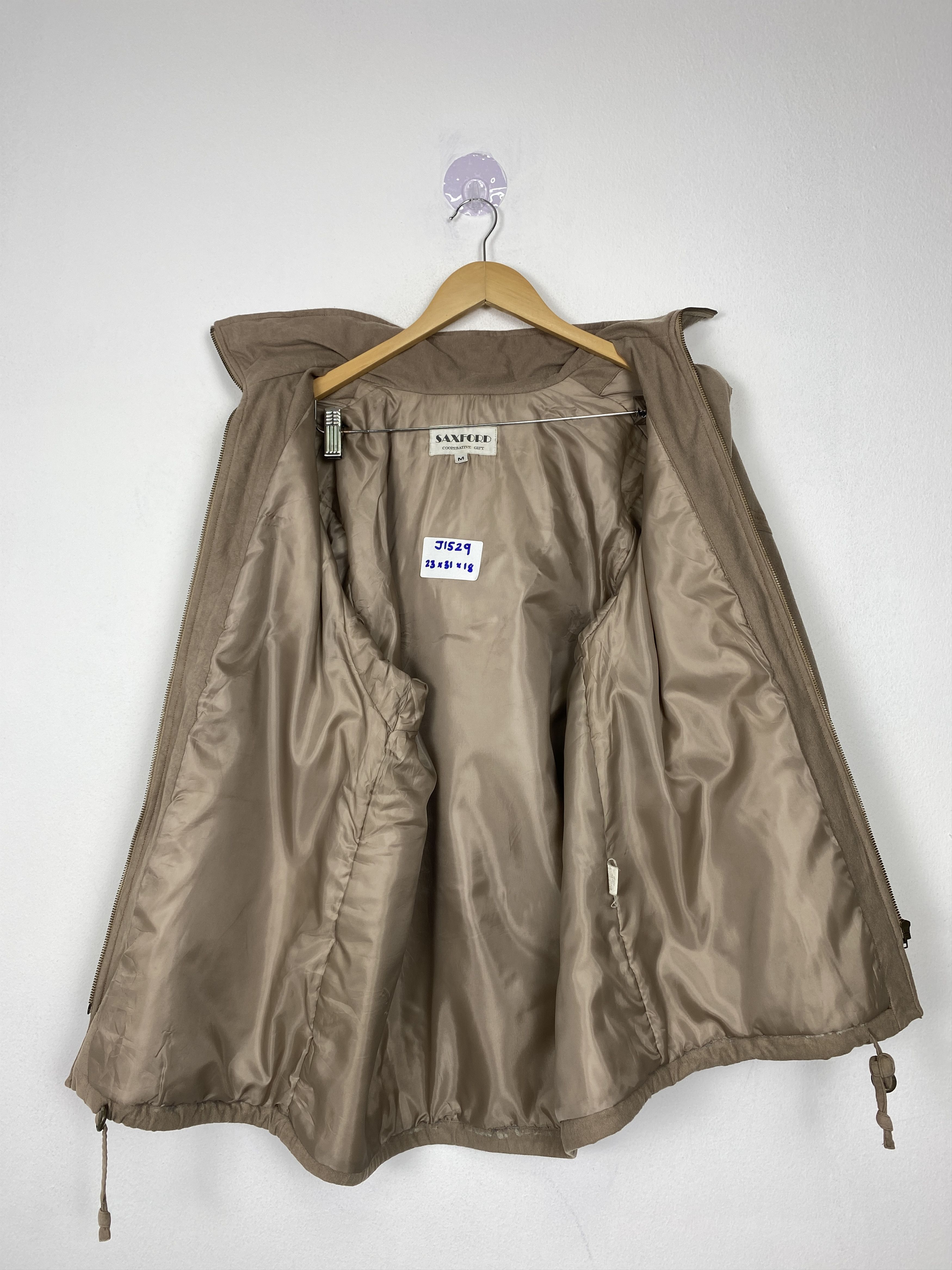Japanese Brand Vintage Saxford Hoodie Zip Up Jacket J1529 Size US S / EU 44-46 / 1 - 9 Thumbnail