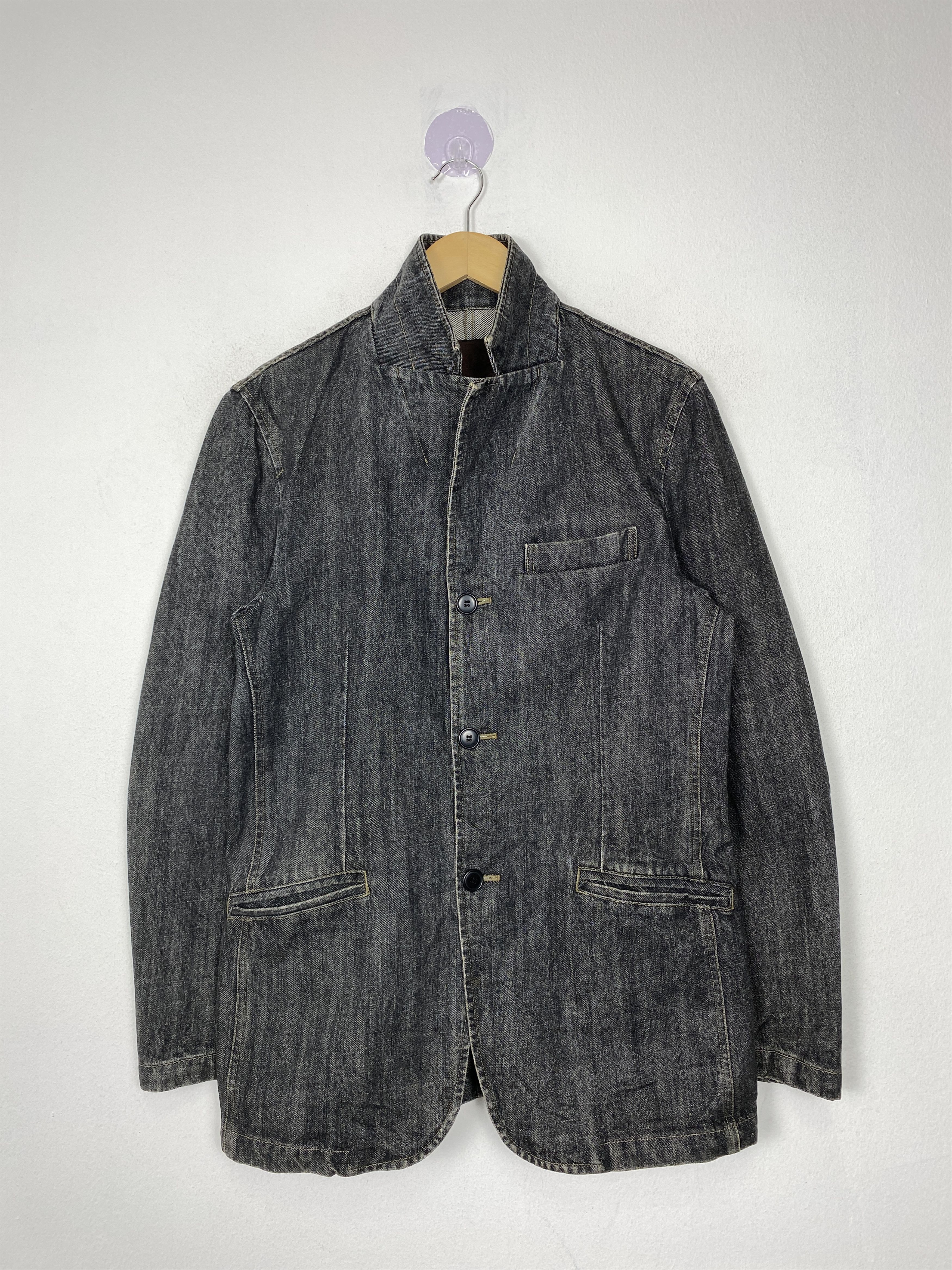 Takeo Kikuchi Vintage Takeo Kikuchi Button Denim Jacket J1535 Size US S / EU 44-46 / 1 - 1 Thumbnail