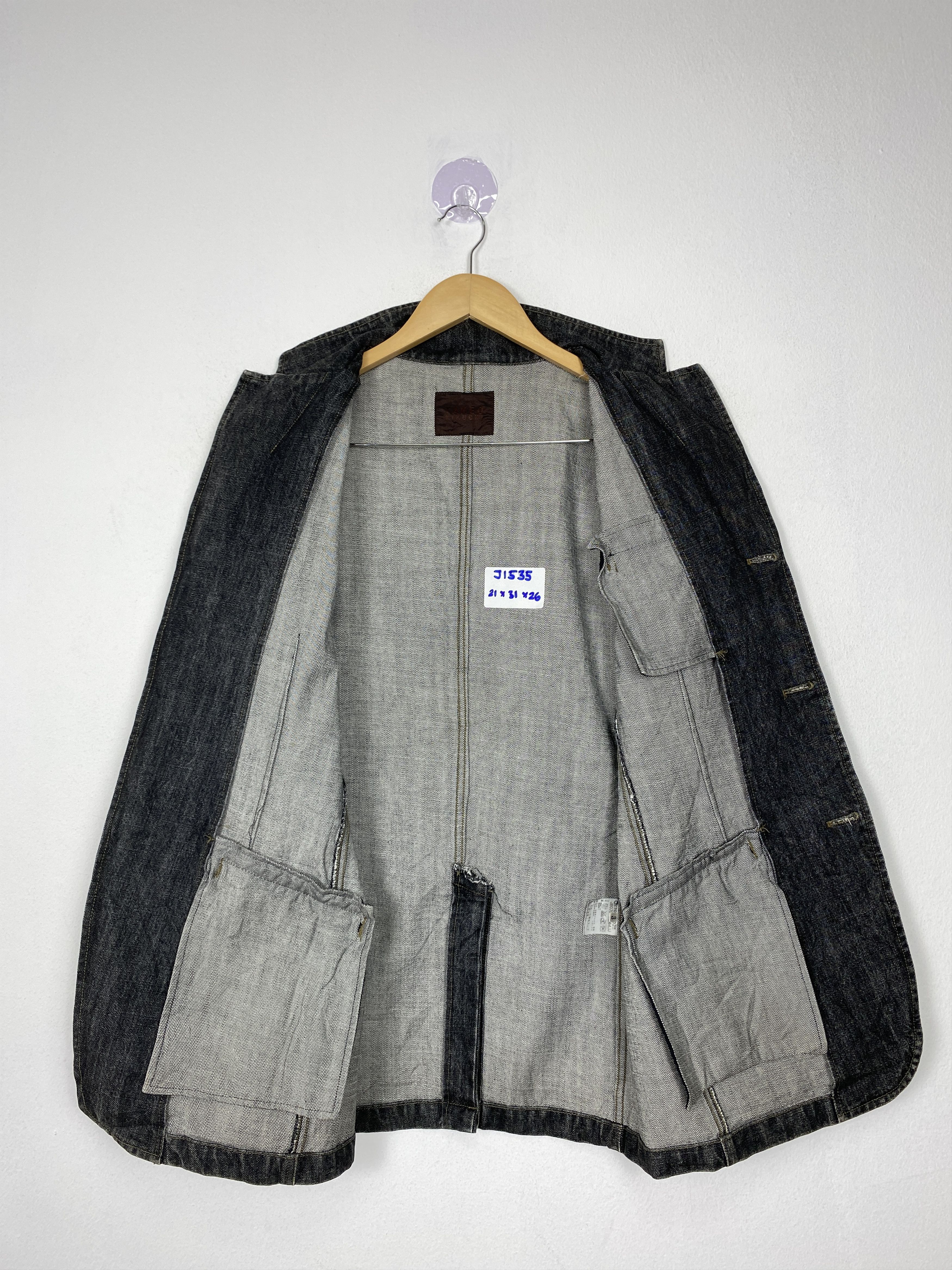 Takeo Kikuchi Vintage Takeo Kikuchi Button Denim Jacket J1535 Size US S / EU 44-46 / 1 - 8 Thumbnail