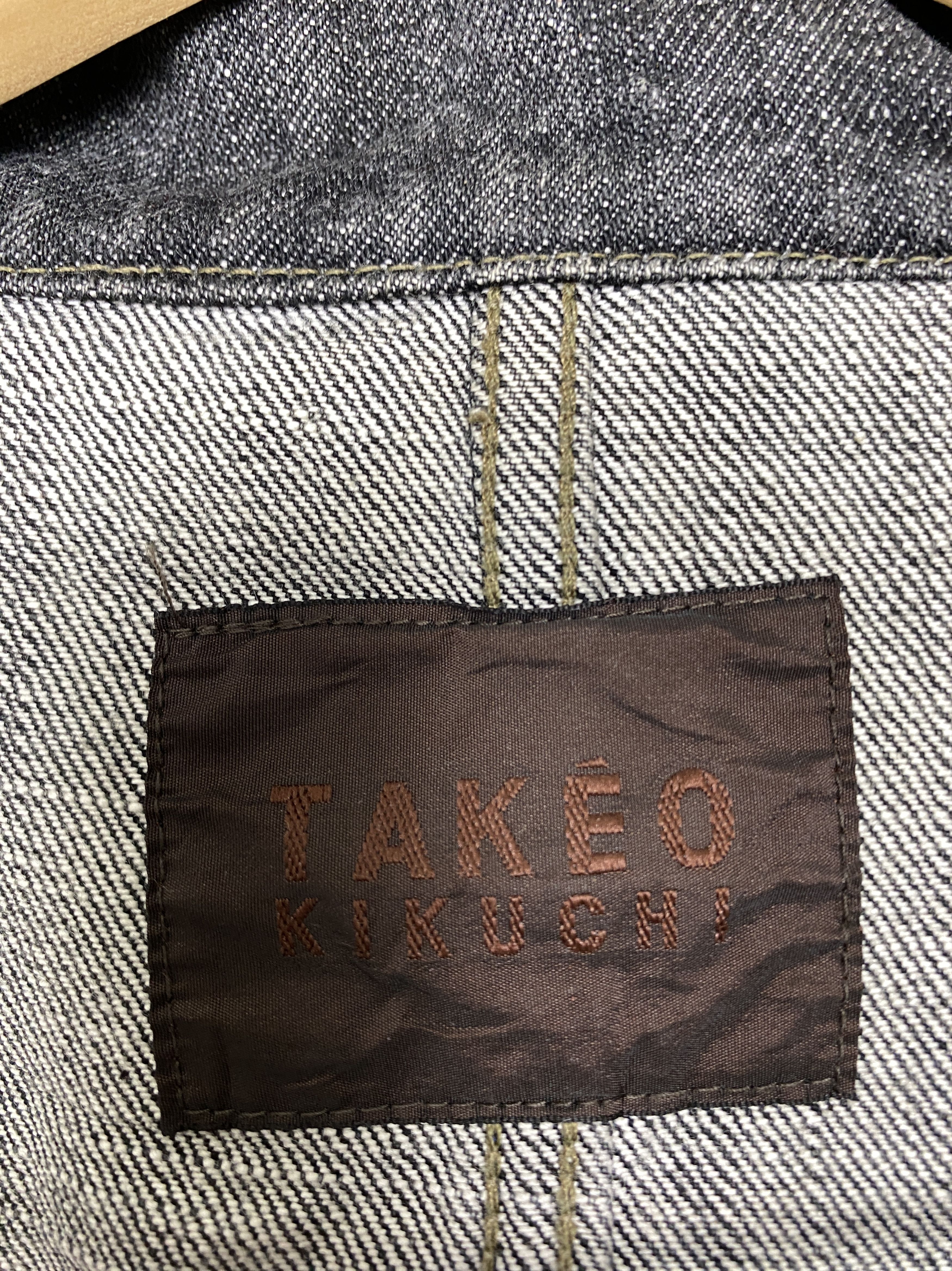 Takeo Kikuchi Vintage Takeo Kikuchi Button Denim Jacket J1535 Size US S / EU 44-46 / 1 - 12 Thumbnail