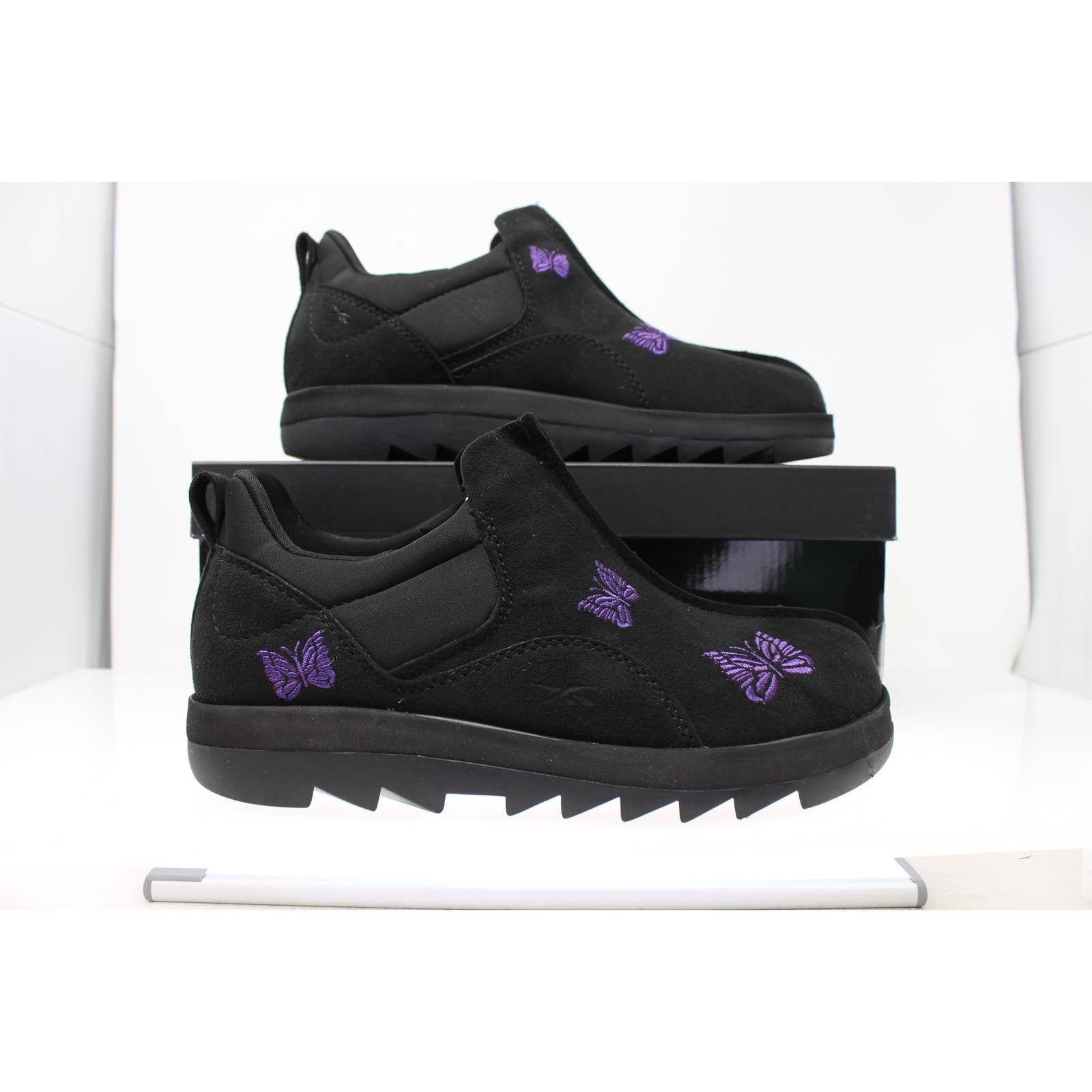 image of Needles x Reebok Beatnik Moc Black Hp2976 Shoes, Men's (Size 12)