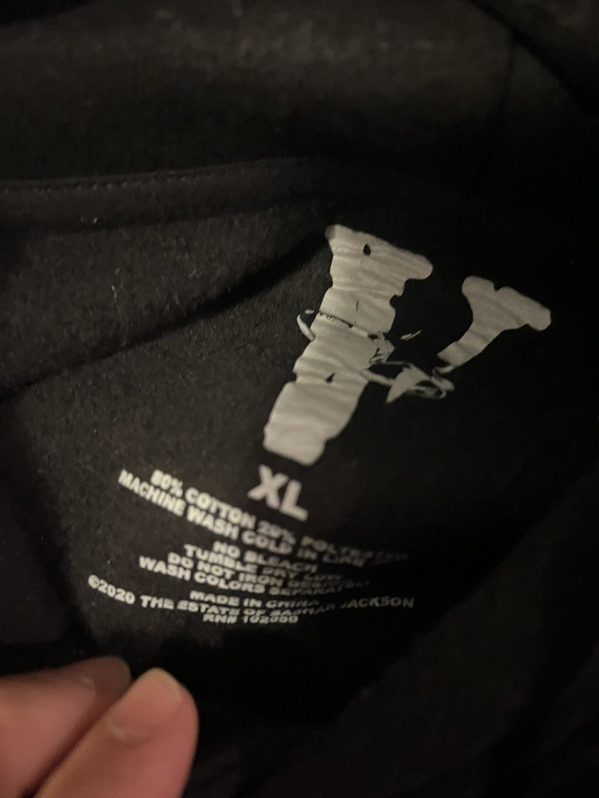 Vlone Pop smoke X Vlone The WOO hoodie Size US XL / EU 56 / 4 - 3 Thumbnail