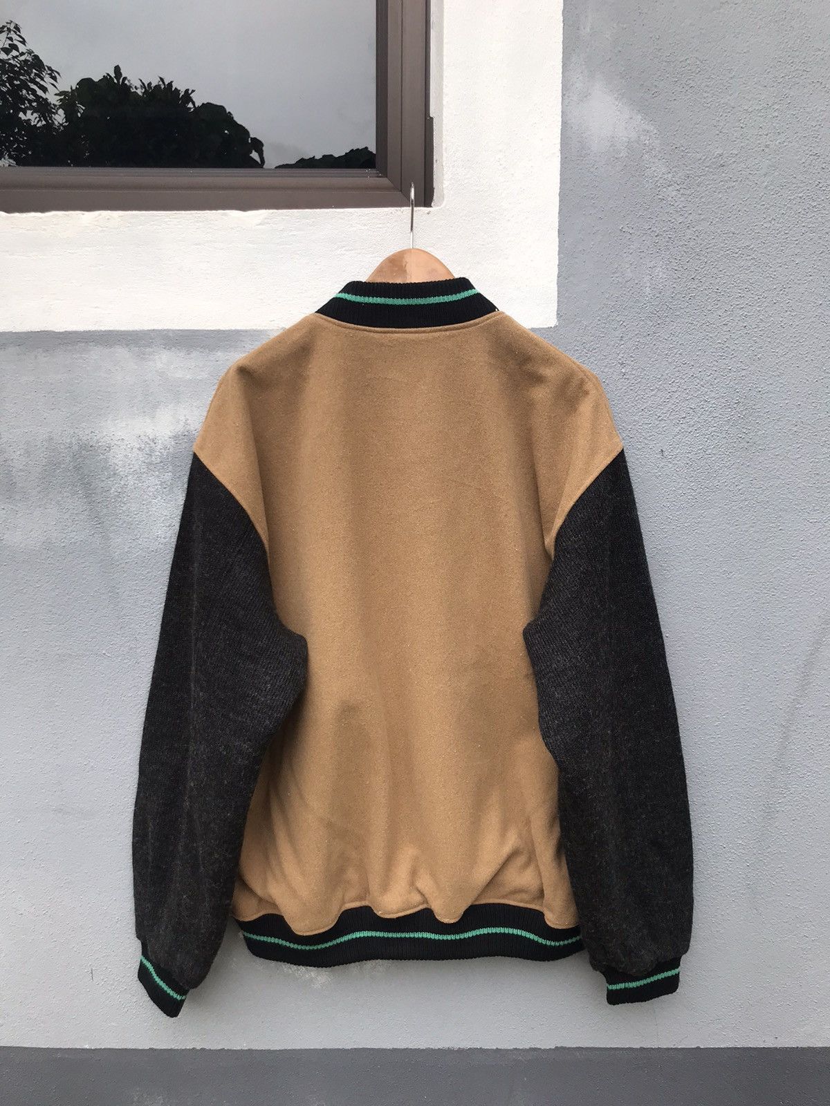 Japanese Brand Rider club brown wool varsity jacket Size US M / EU 48-50 / 2 - 5 Thumbnail