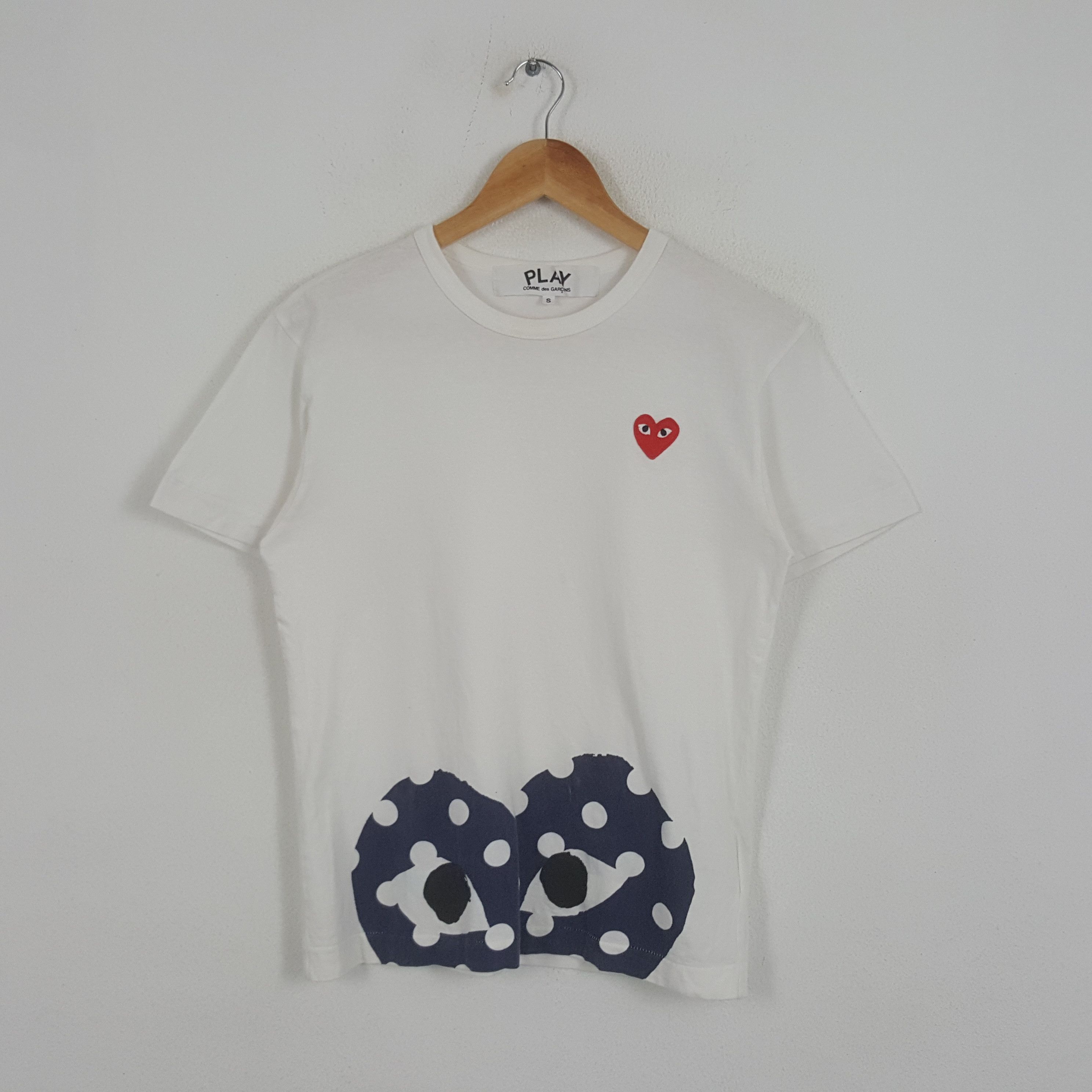 Vintage Play Comme des Garcons Japanese Brand Tshirt