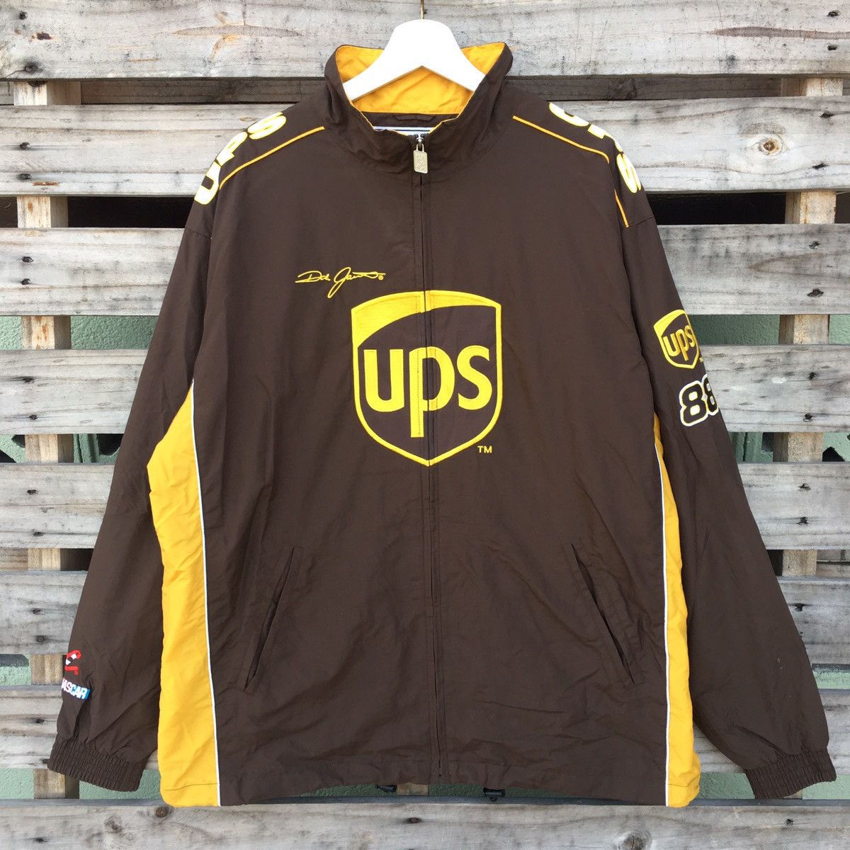 Chase Authentics Ups x Nascar x Jacket x Vintage Size US L / EU 52-54 / 3 - 1 Thumbnail