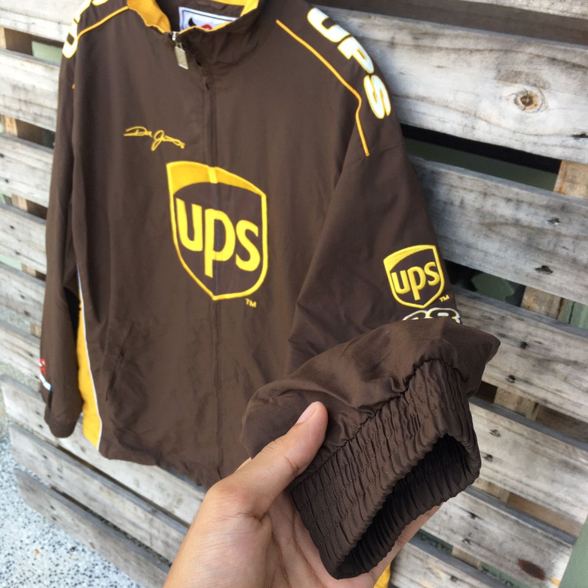 Chase Authentics Ups x Nascar x Jacket x Vintage Size US L / EU 52-54 / 3 - 9 Thumbnail