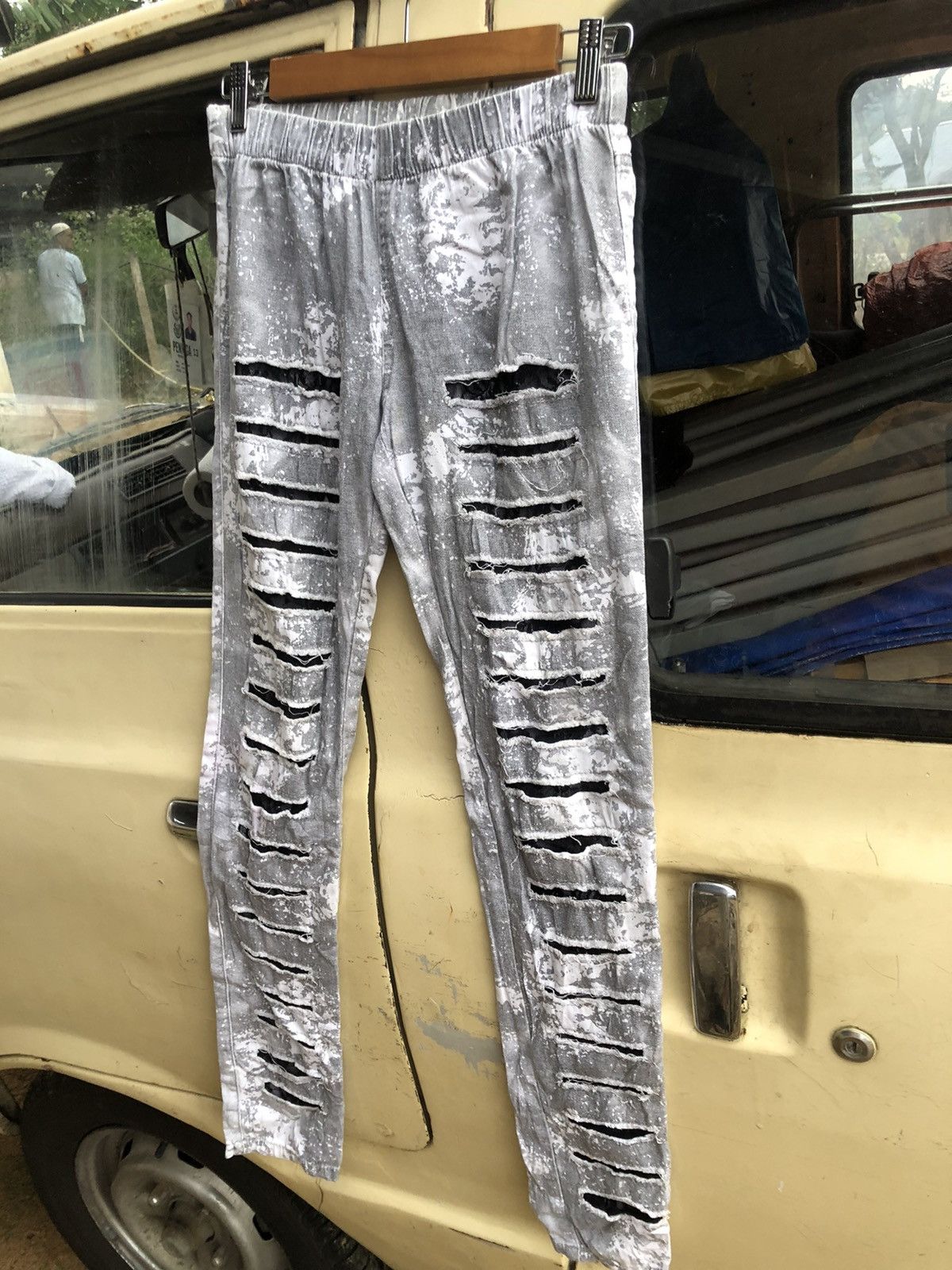 Other Women Pants Bondage Punk Destress Size 30" / US 8 / IT 44 - 3 Thumbnail