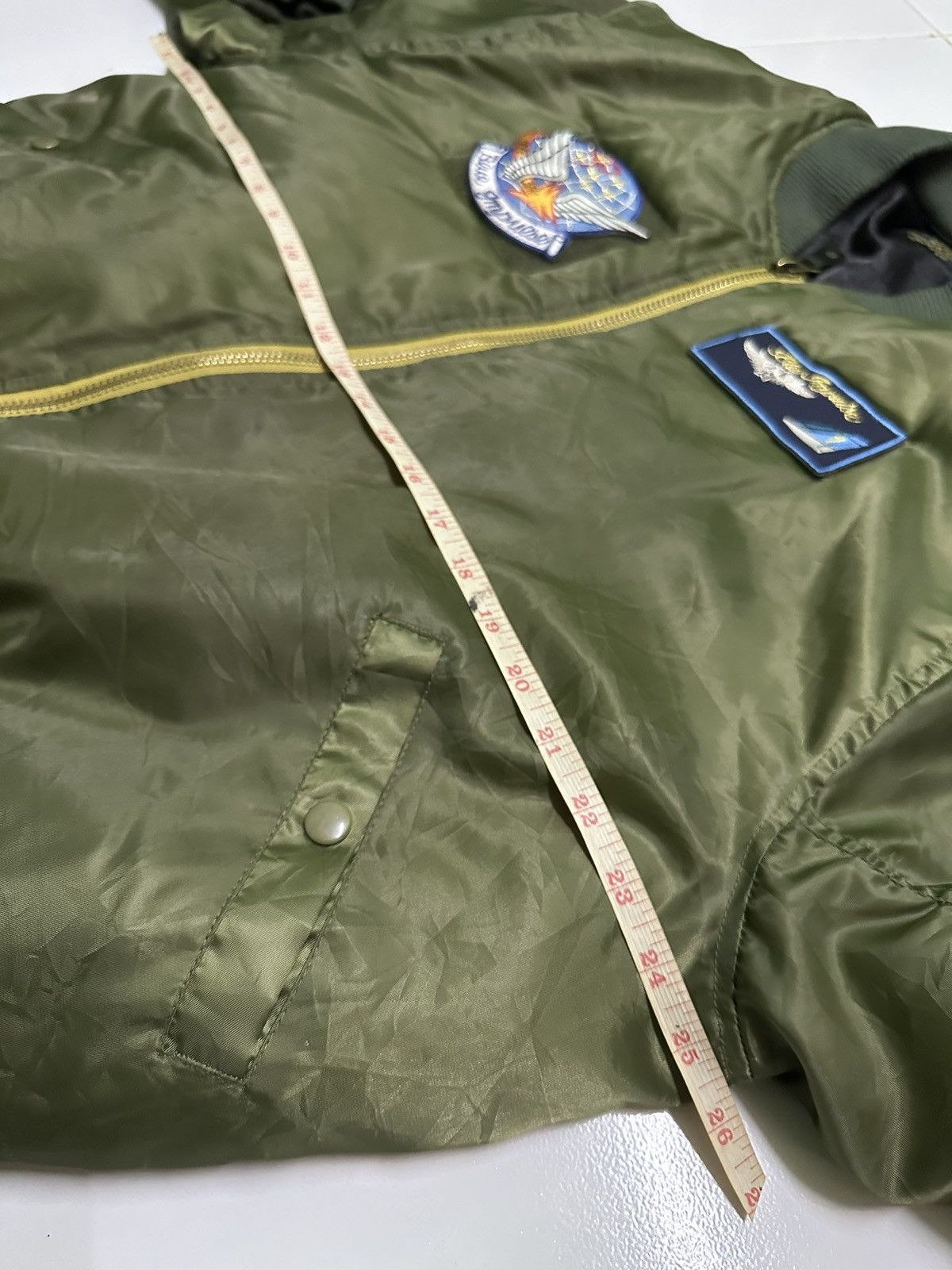 Vintage Blue impulse 50th anniversary flight jacket Size US XXL / EU 58 / 5 - 5 Thumbnail