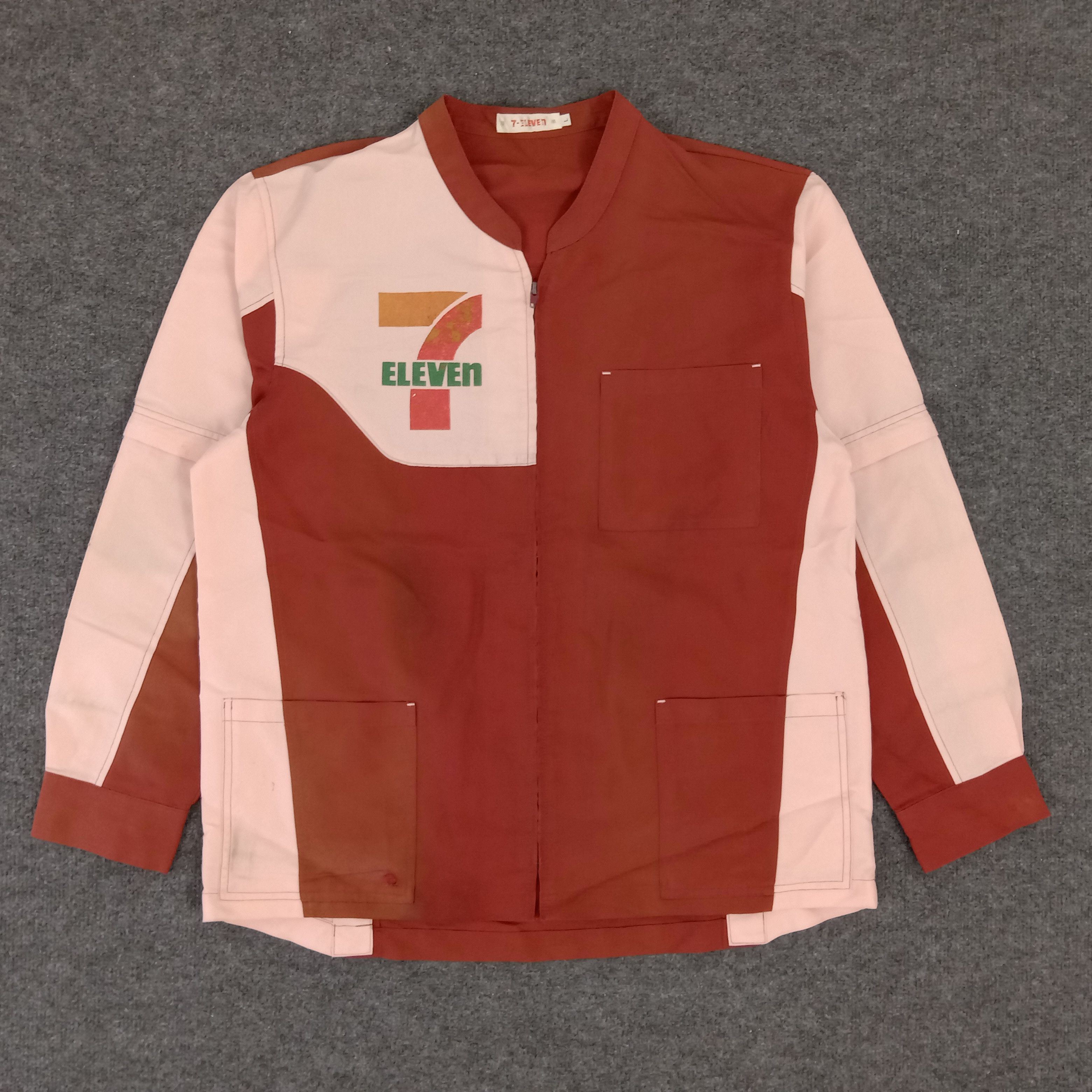 Japanese Brand × Vintage 7 Eleven Japanese Brand Uniform Jacket Size US M / EU 48-50 / 2 - 1 Thumbnail