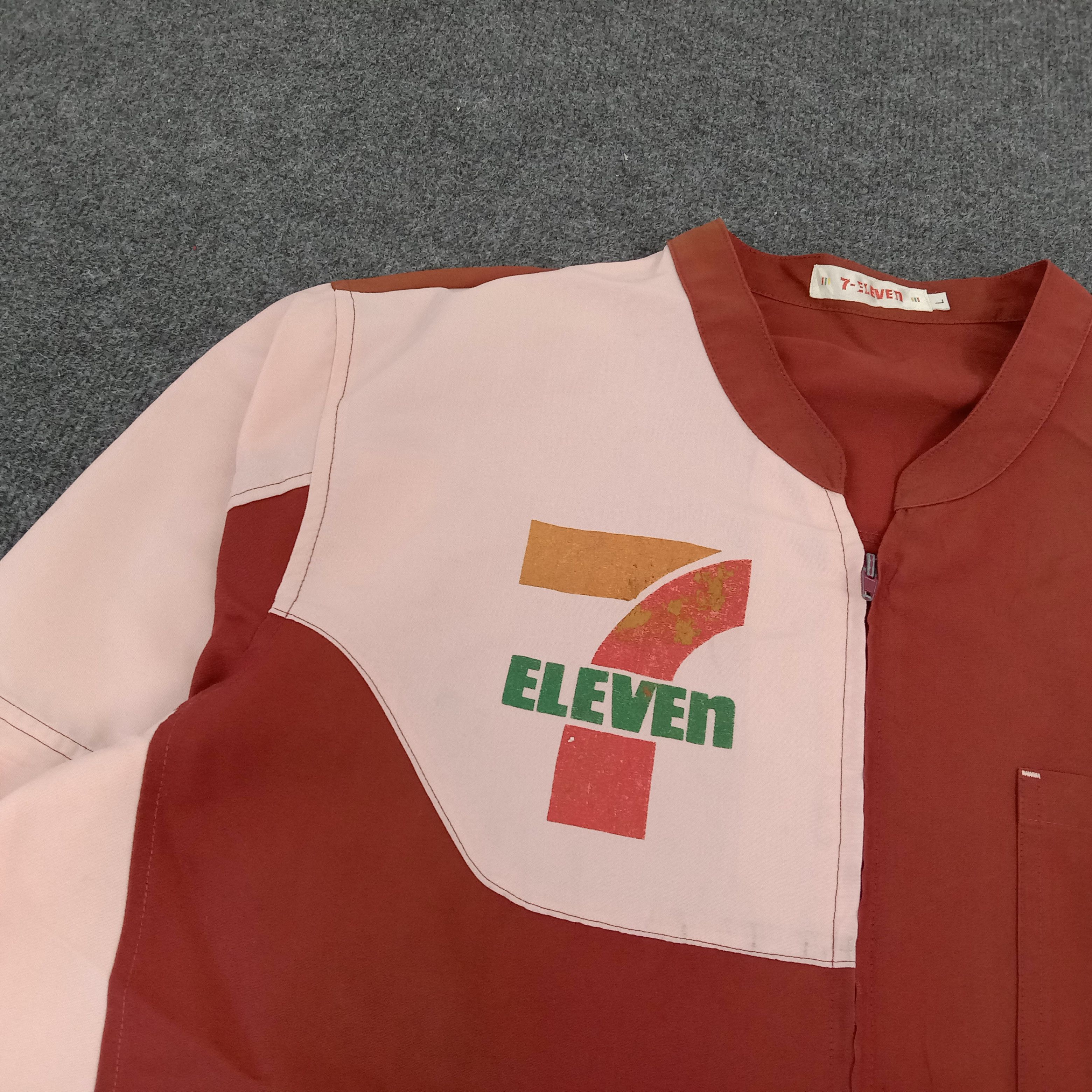 Japanese Brand × Vintage 7 Eleven Japanese Brand Uniform Jacket Size US M / EU 48-50 / 2 - 2 Thumbnail