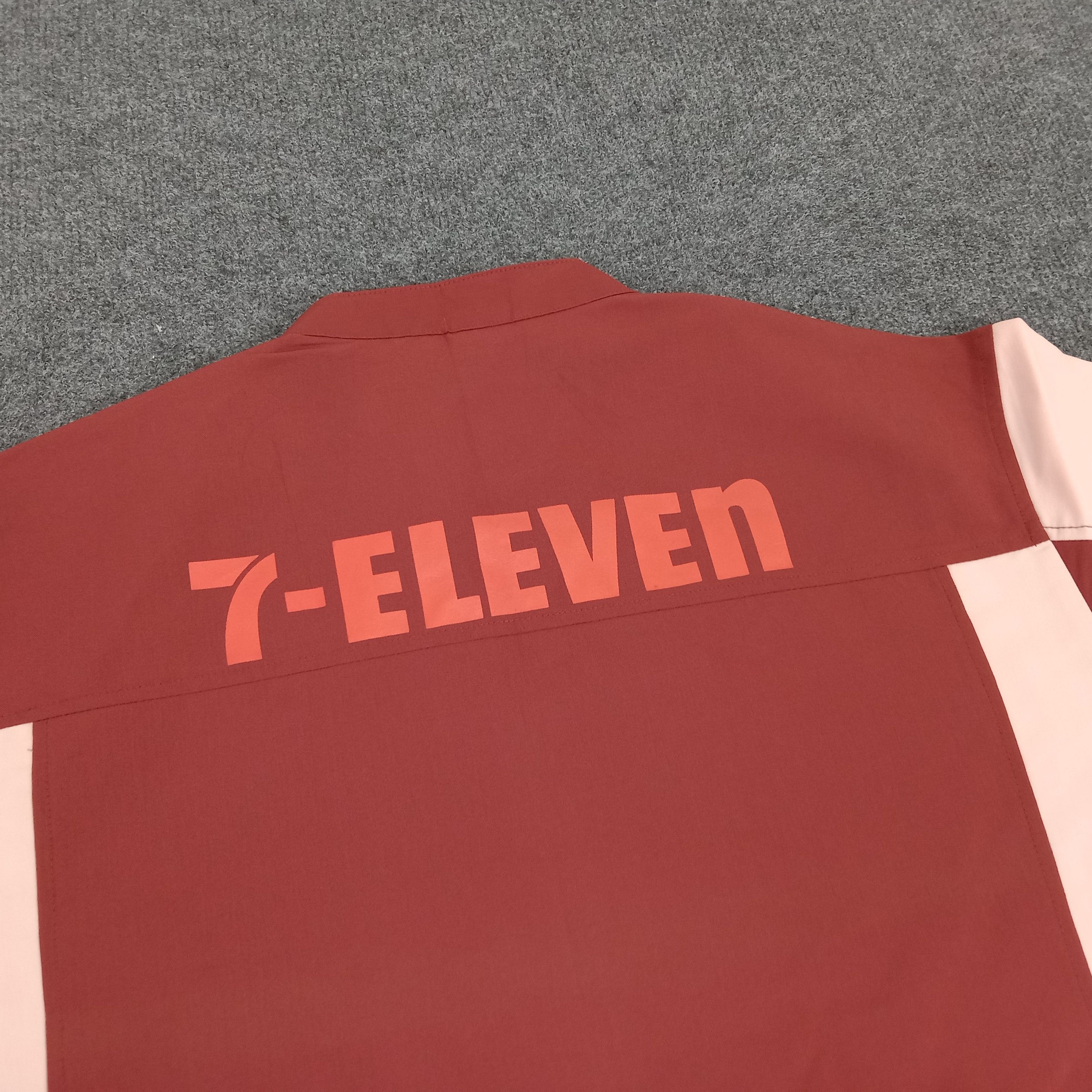 Japanese Brand × Vintage 7 Eleven Japanese Brand Uniform Worker Shirt Jacket Size US L / EU 52-54 / 3 - 4 Thumbnail