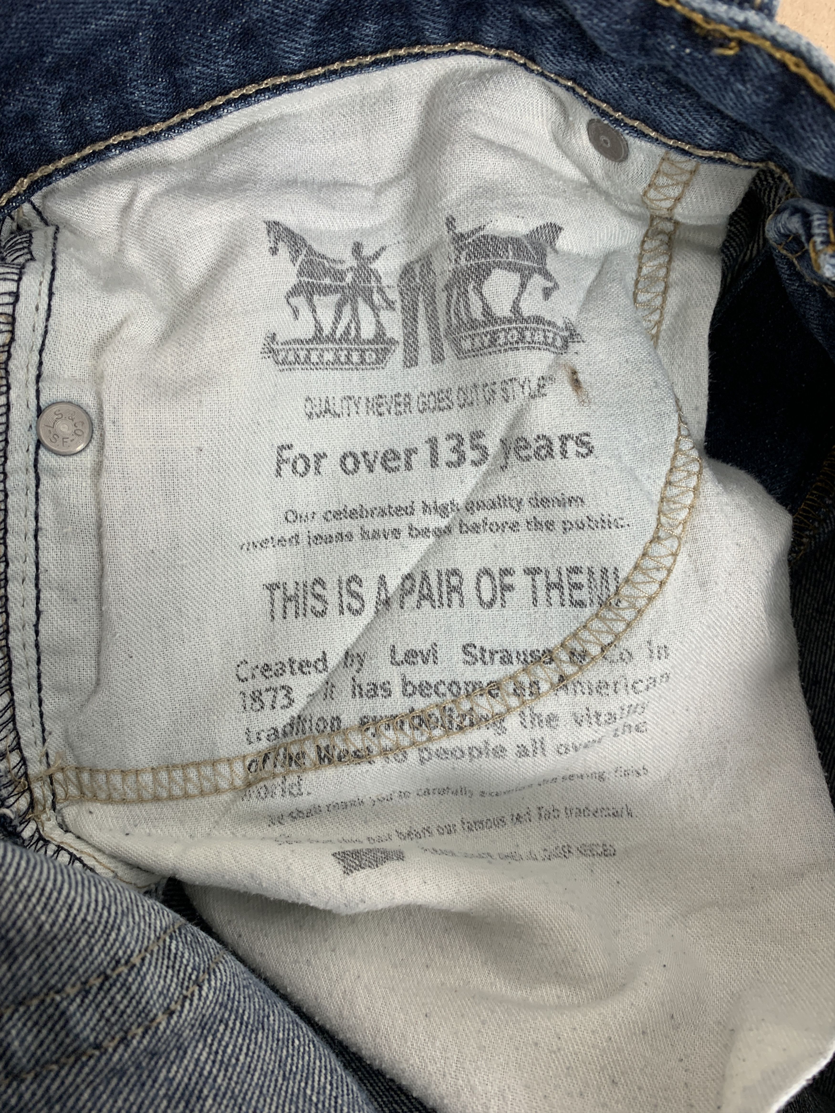 Levi's Vintage LEVI'S 514 Straight Cut Faded jeans Size US 28 / EU 44 - 13 Thumbnail