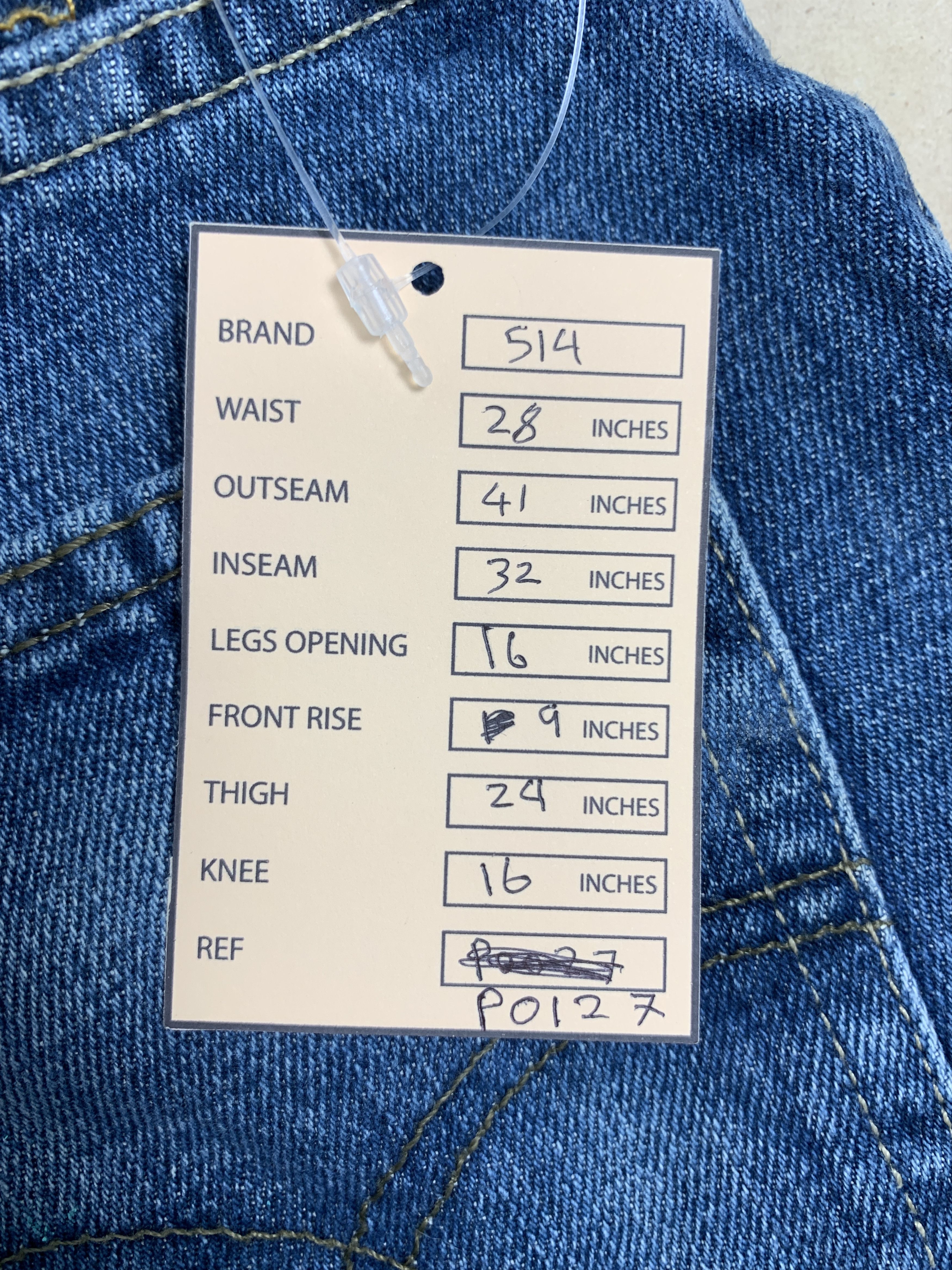 Levi's Vintage LEVI'S 514 Straight Cut Faded jeans Size US 28 / EU 44 - 17 Thumbnail
